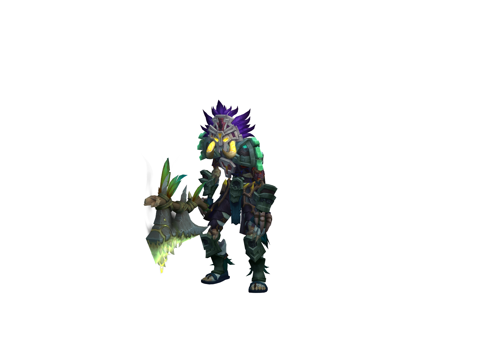 Jet 3D character render