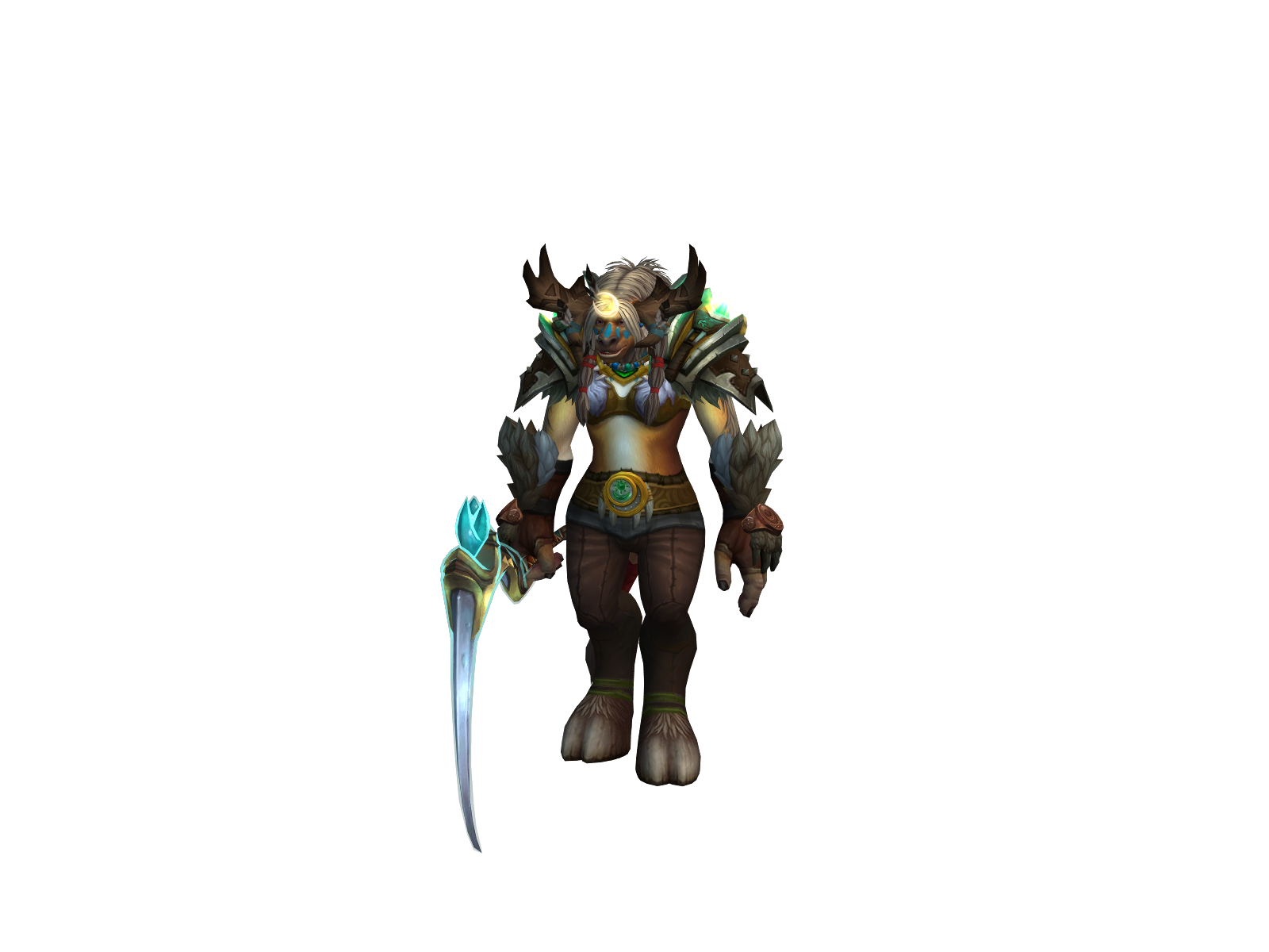 Antler 3D character render