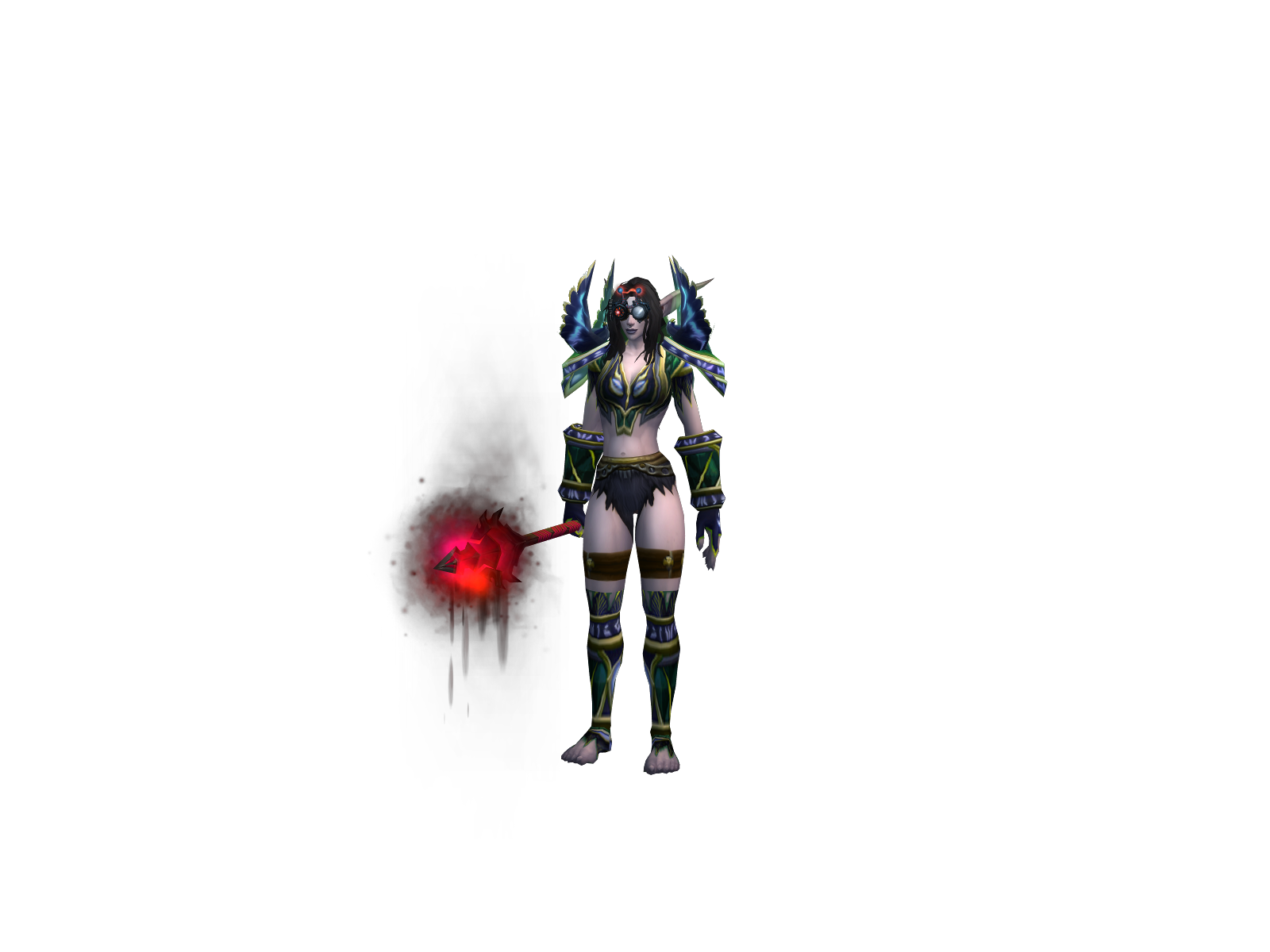 Yagashura 3D character render