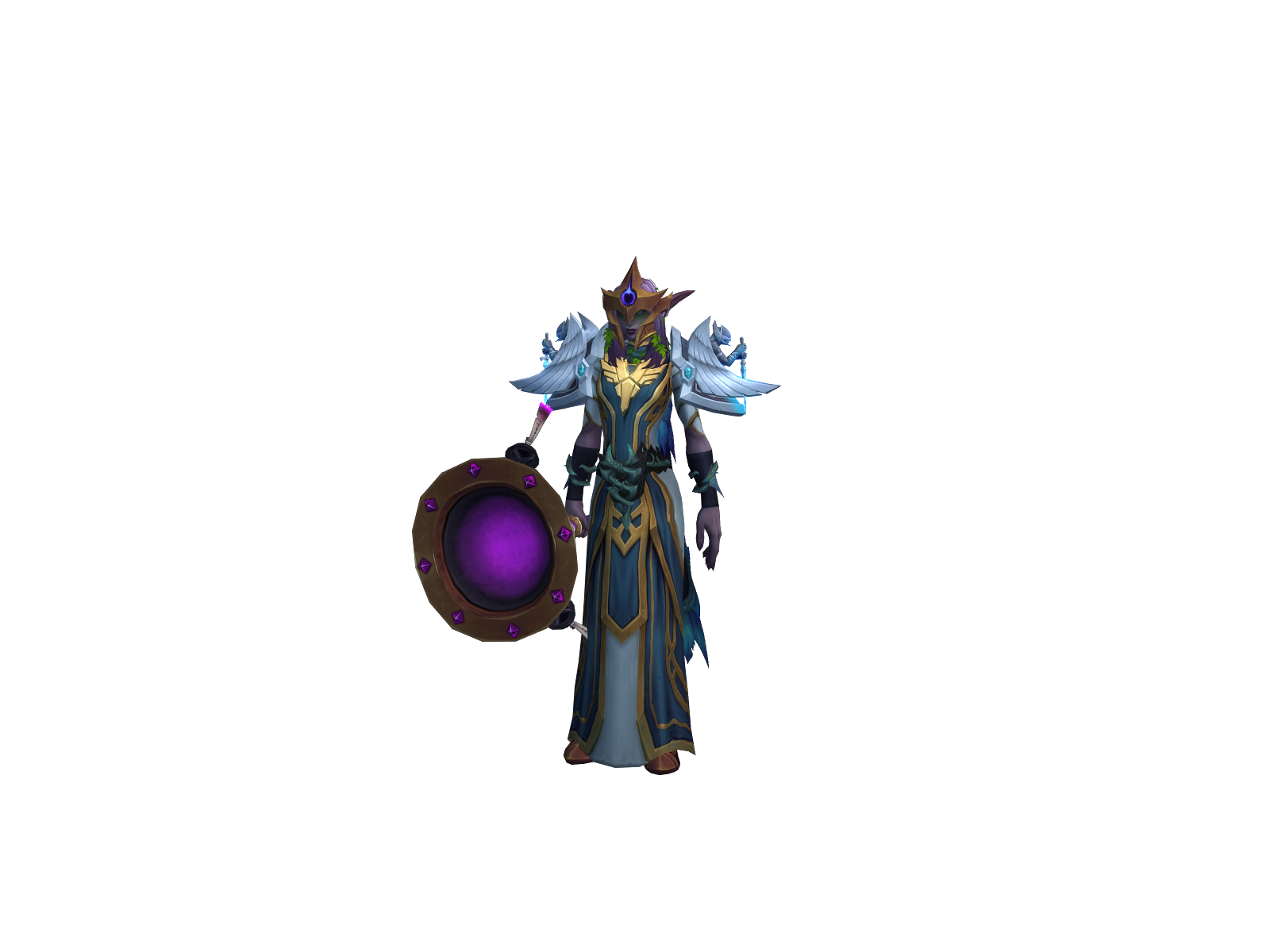 Darquematter 3D character render