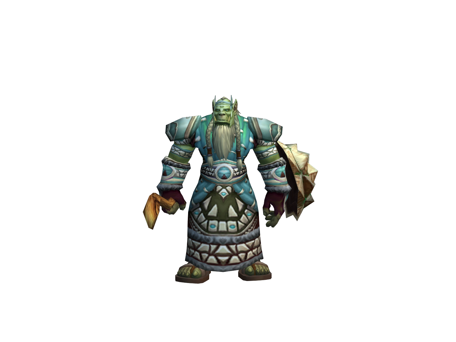 Ulitar 3D character render