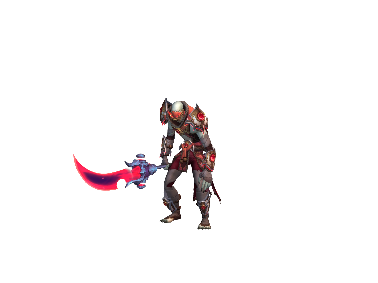 Grimm 3D character render
