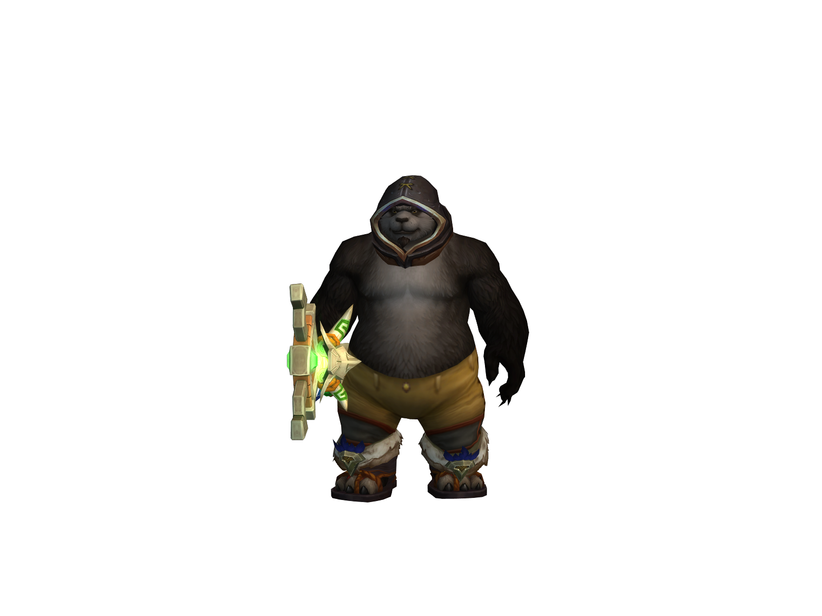 Zinieliquous 3D character render