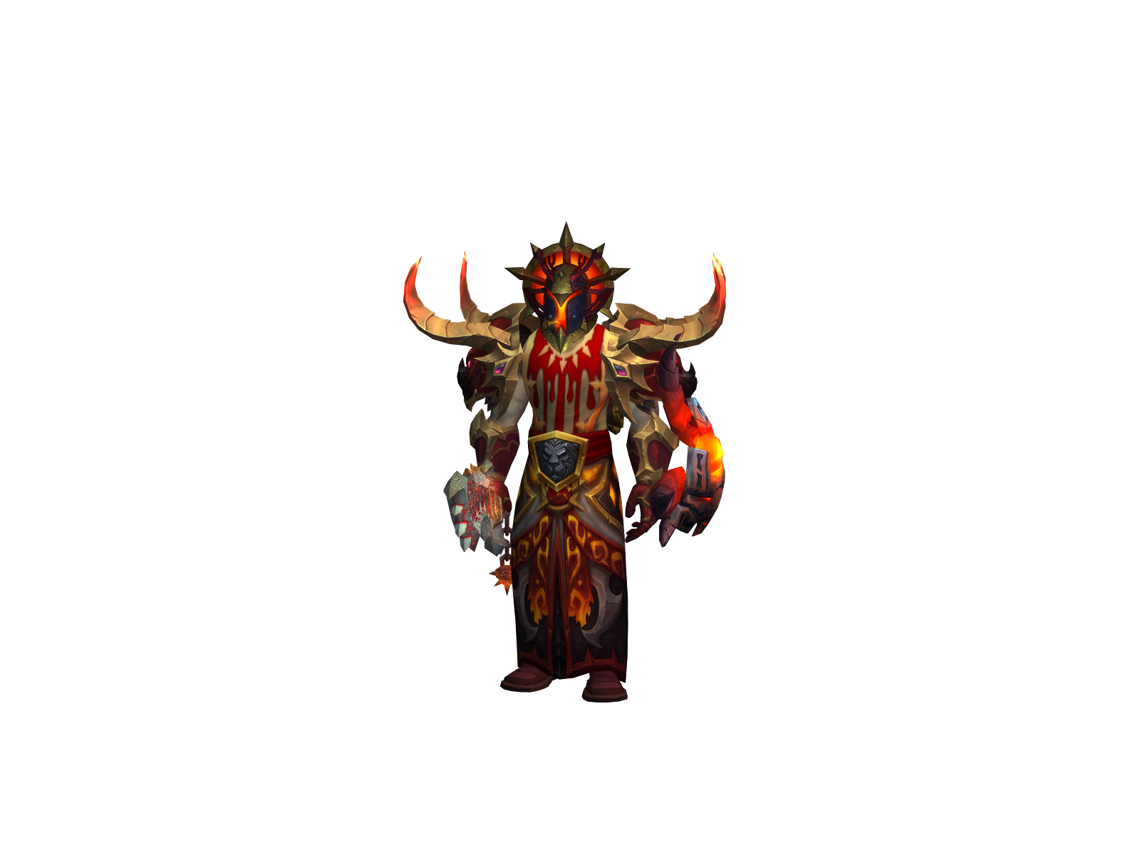 Raínman 3D character render