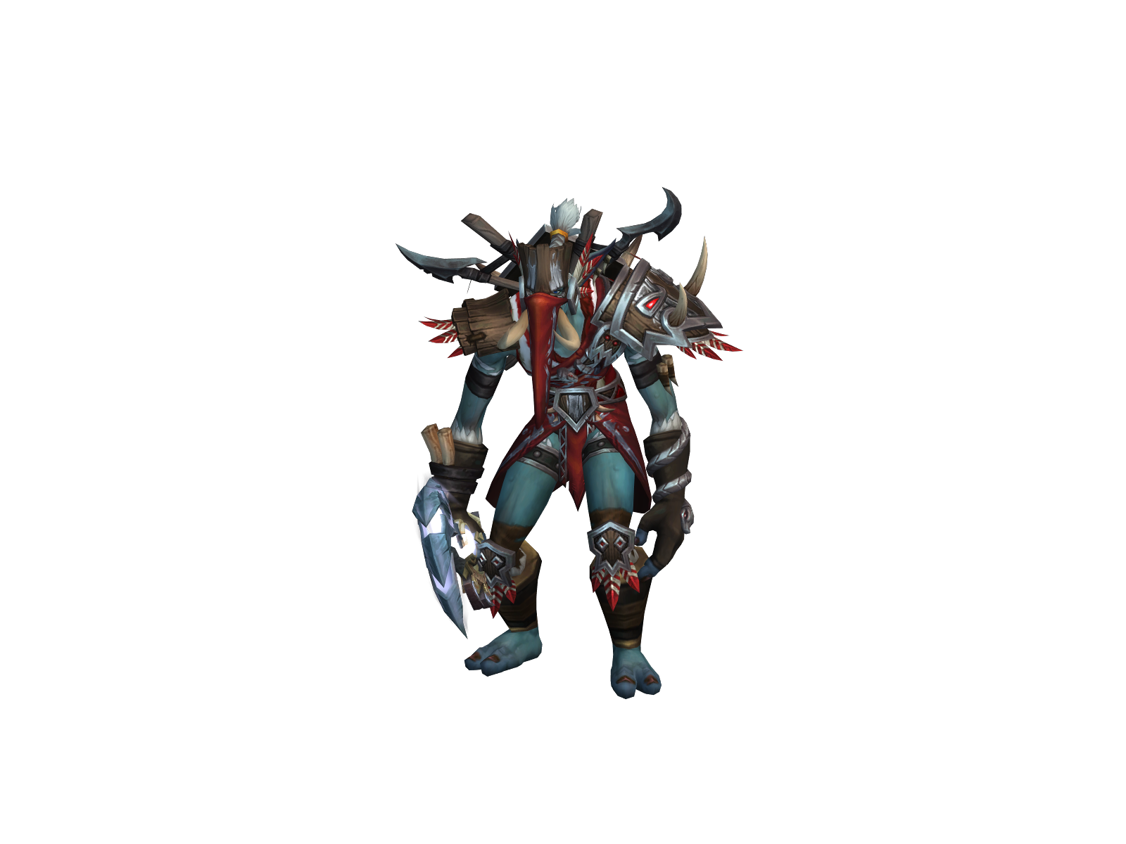 Zuljinn 3D character render