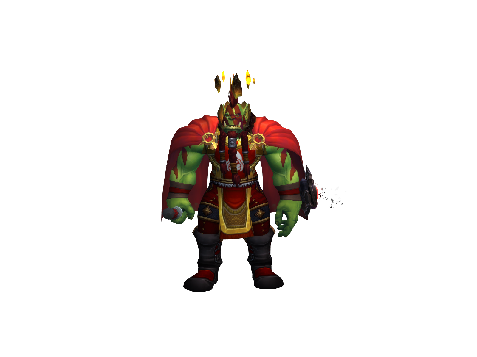 Shadoirst 3D character render