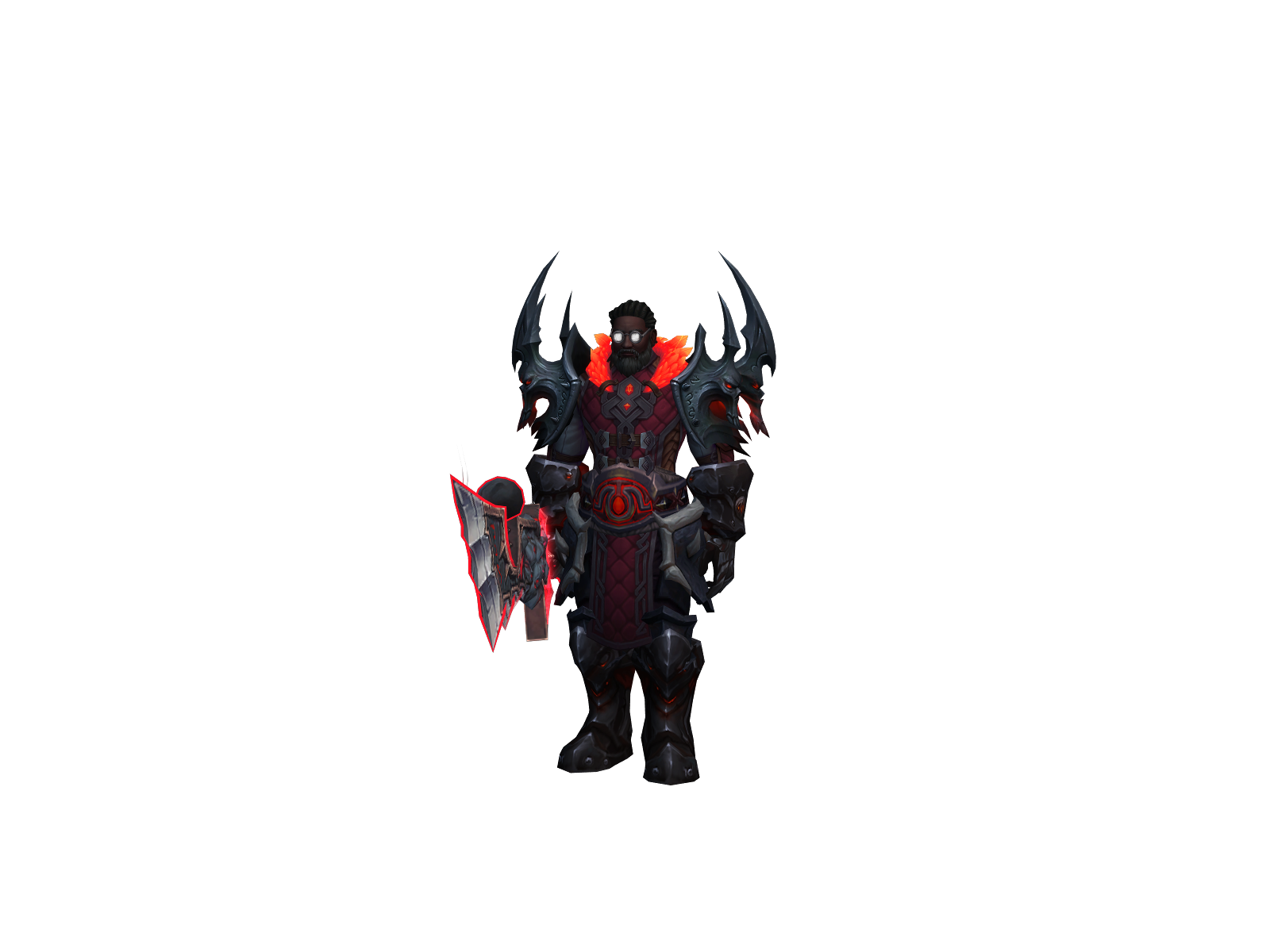Vharka 3D character render
