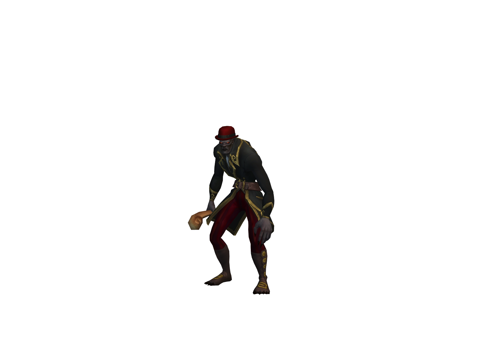 Sinistër 3D character render