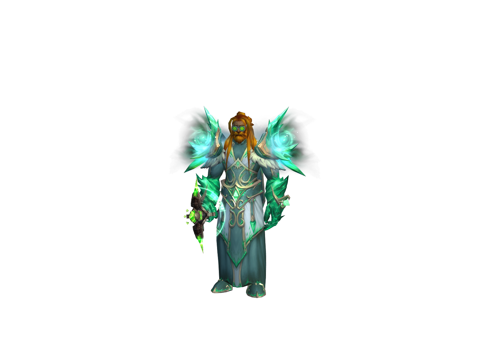 Cypris 3D character render