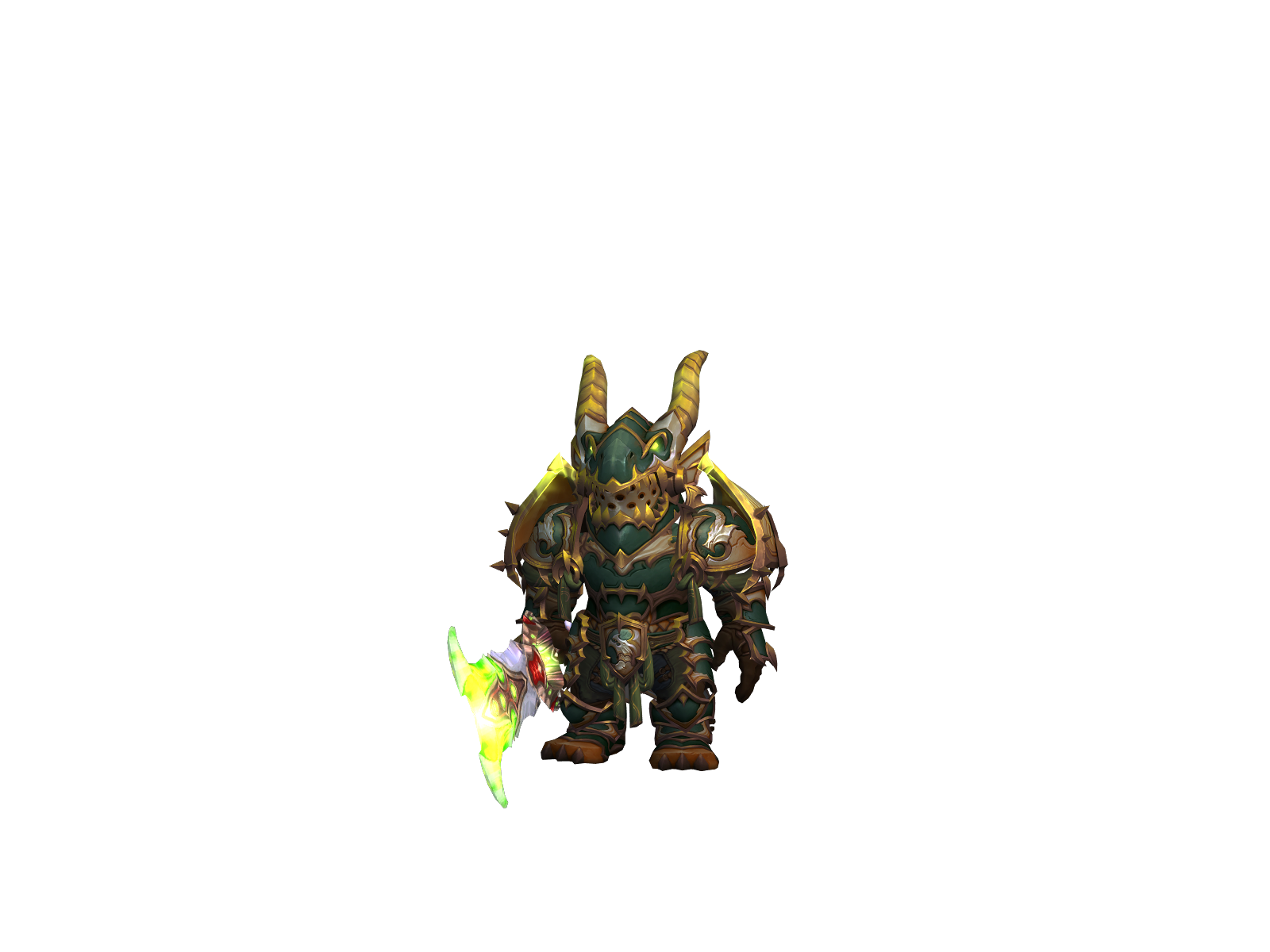 Talaran 3D character render