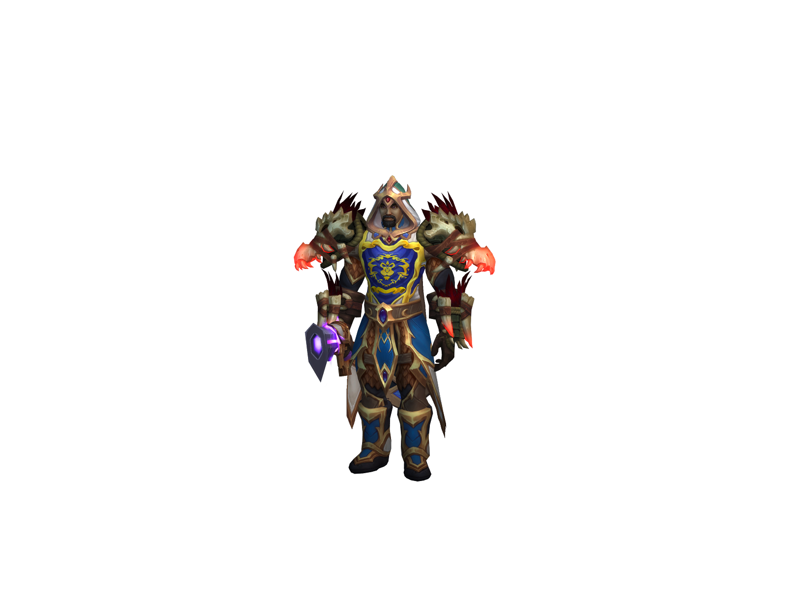 Cazacholas 3D character render