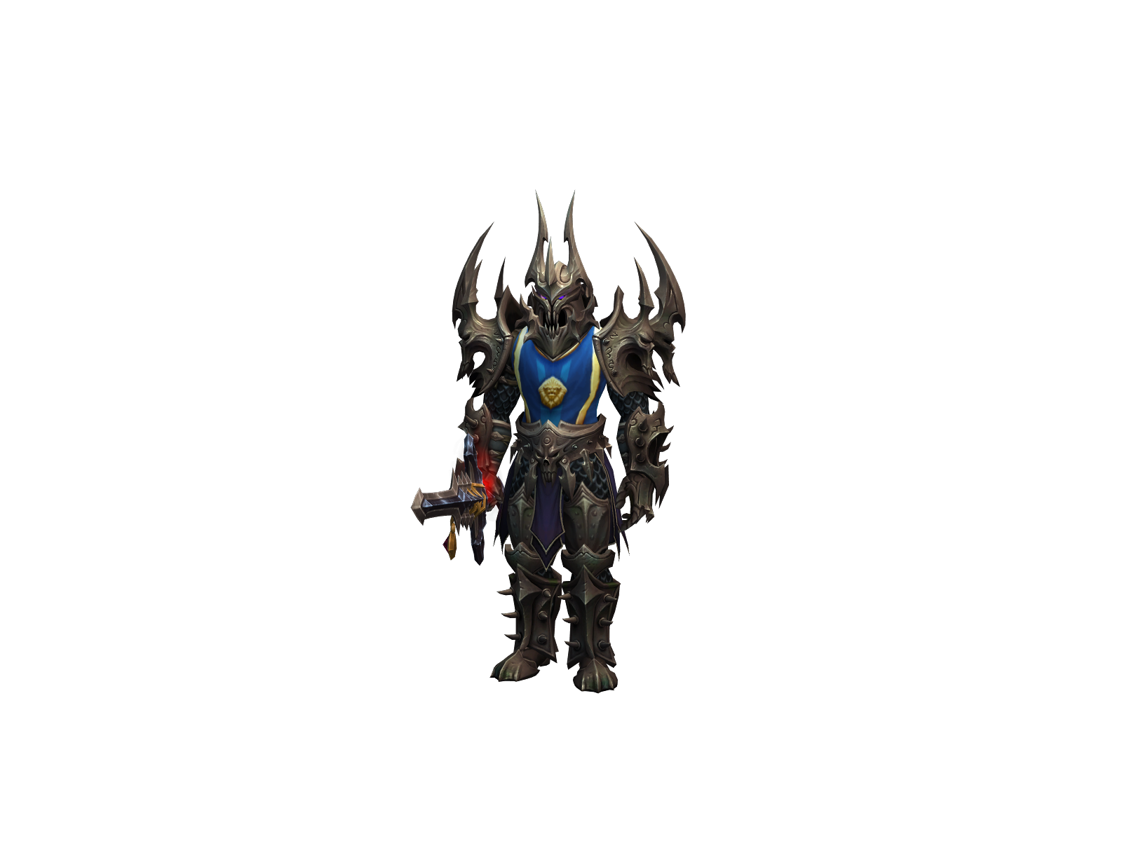 Azariiah 3D character render
