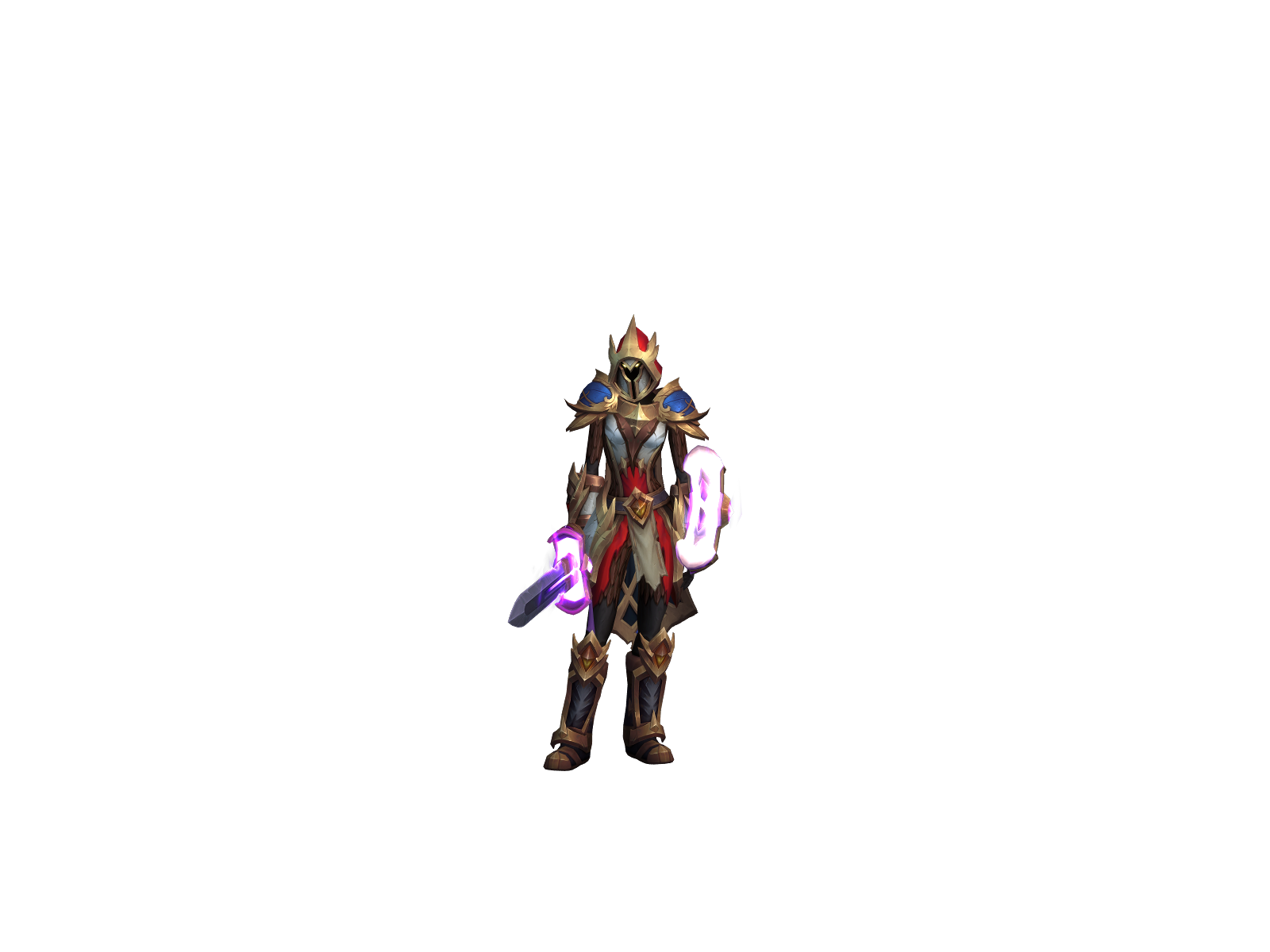 Palatine 3D character render