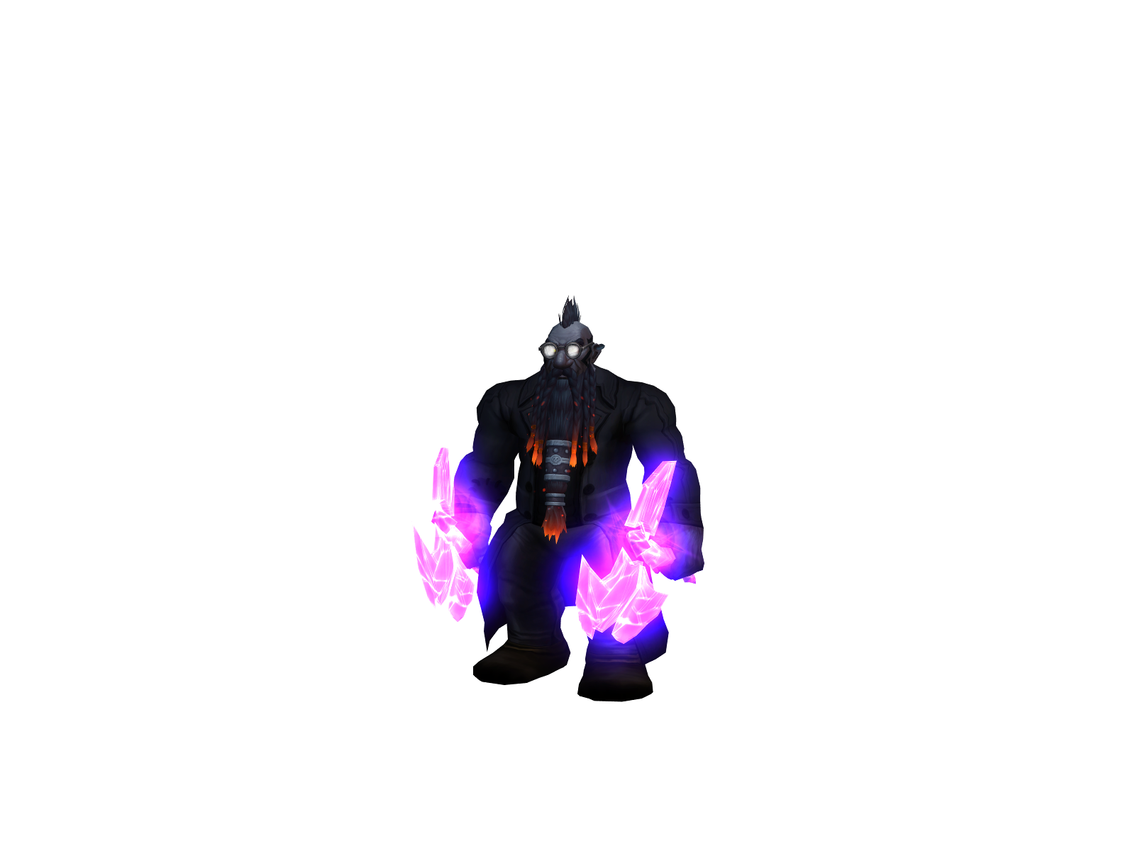 Shåmanstrong 3D character render