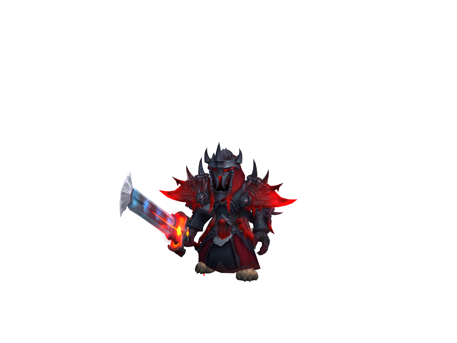 Shäitan 3D character render