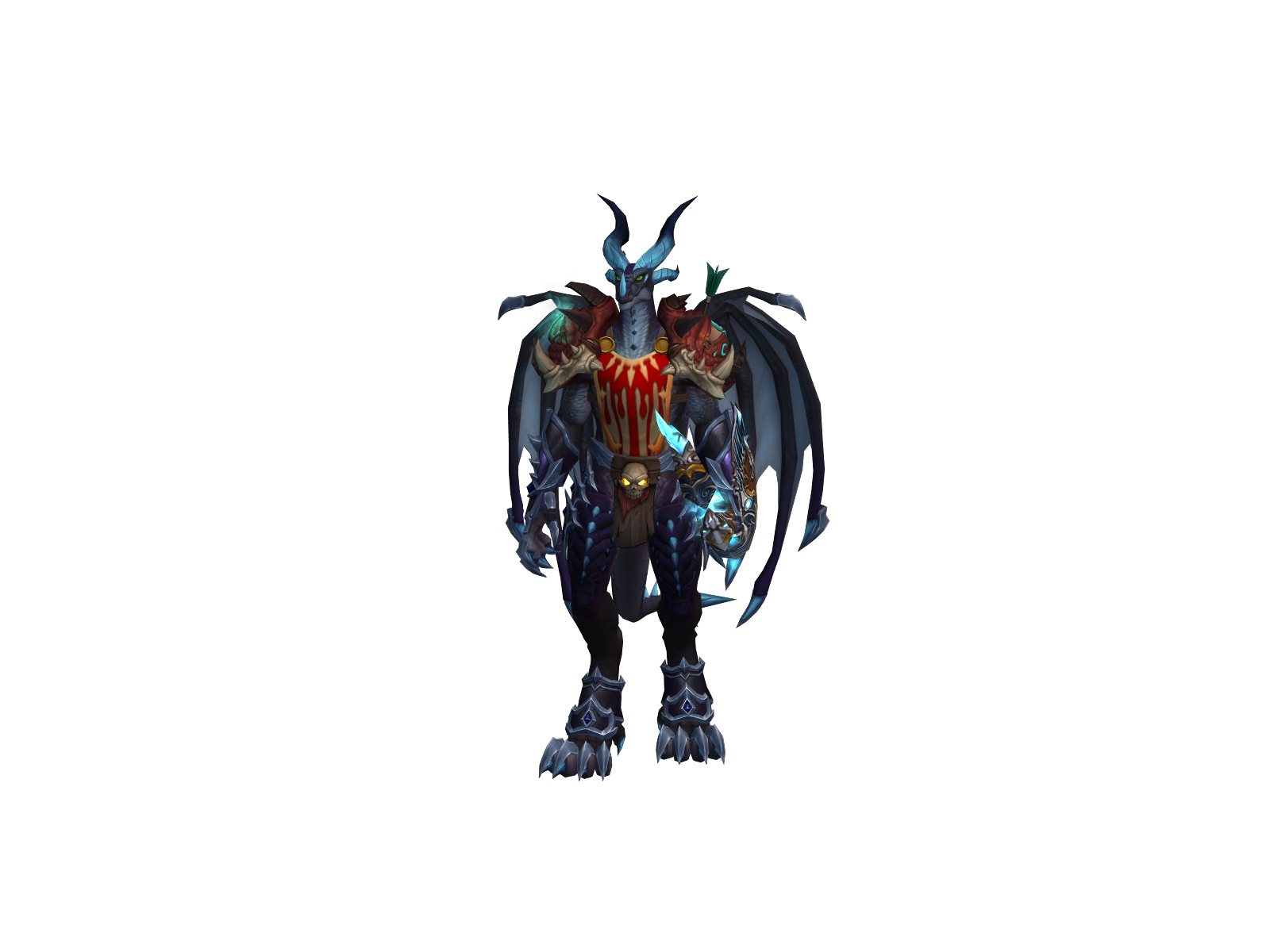 Ecthrus 3D character render