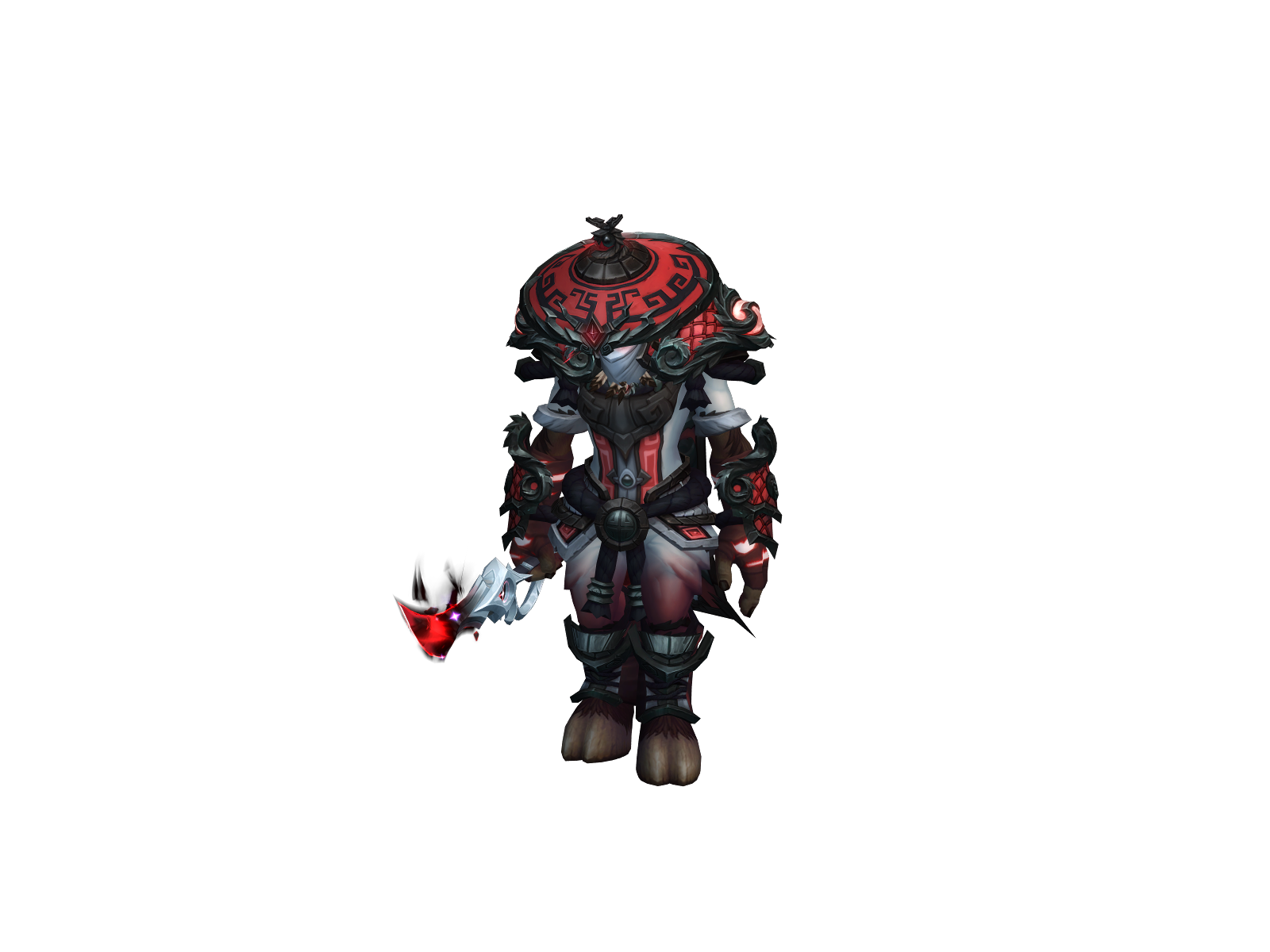 Halune 3D character render