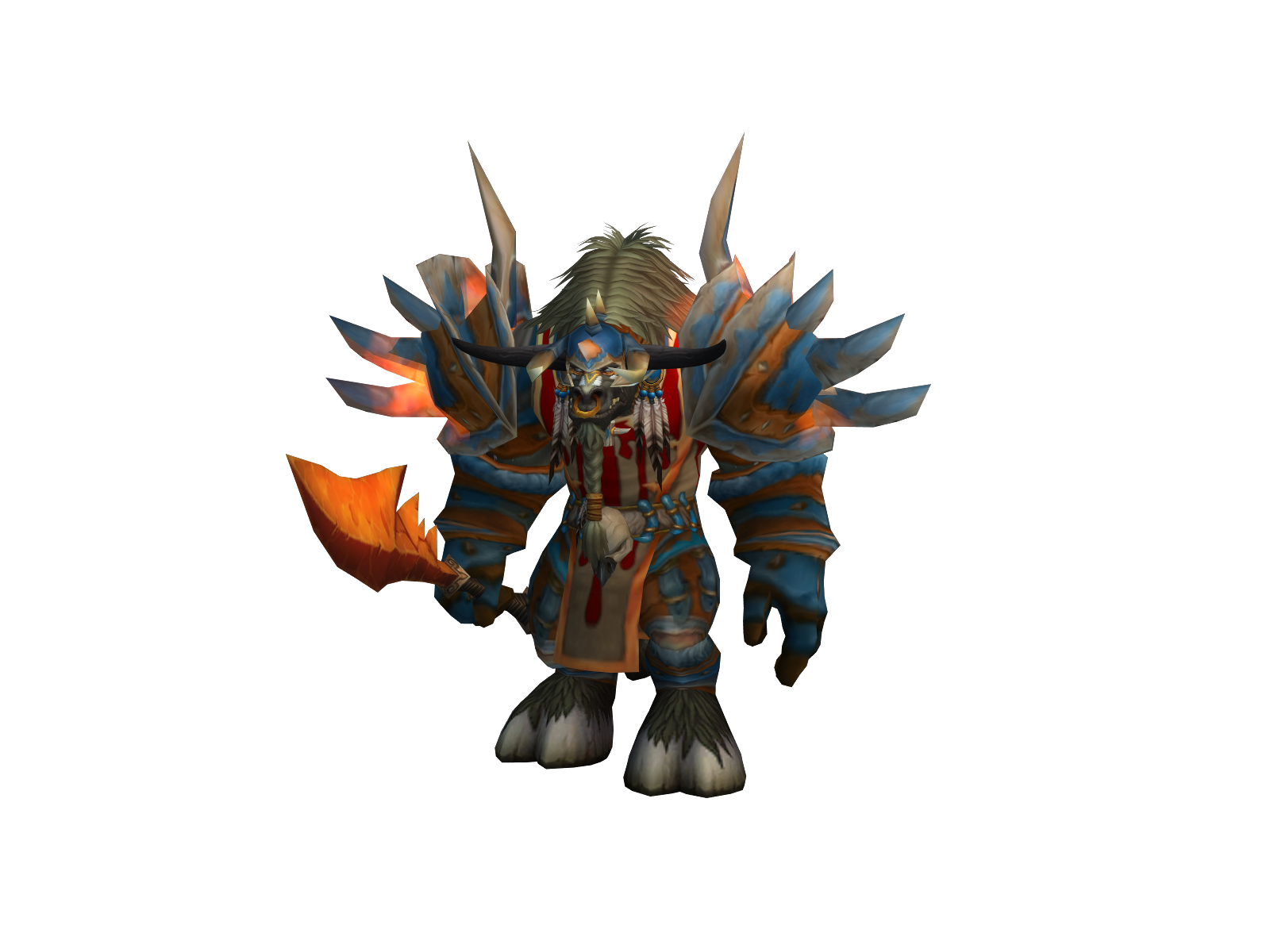 Trivix 3D character render