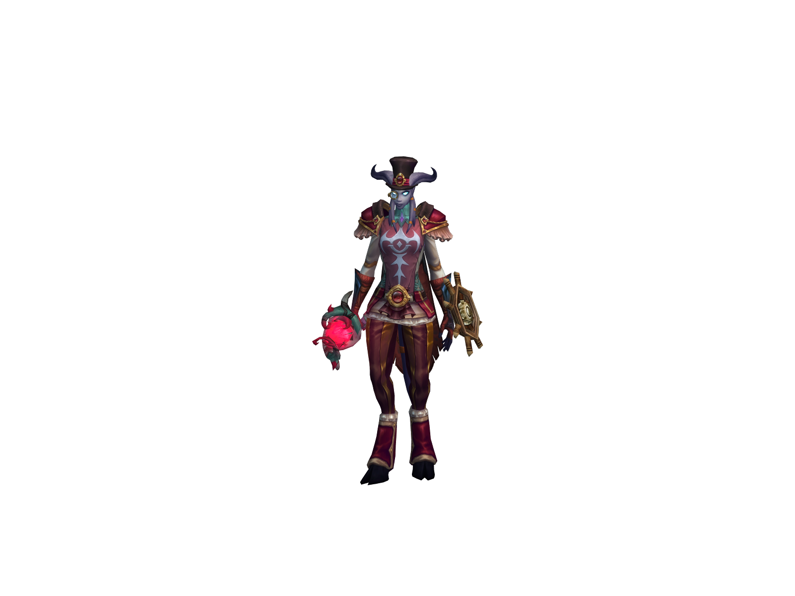 Donttouch 3D character render