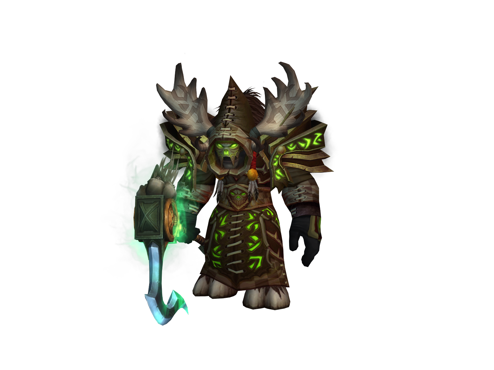 Rerollock 3D character render