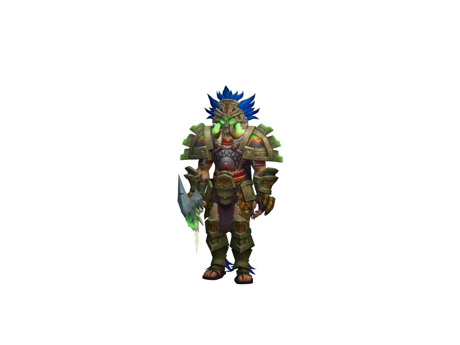 Zathoros 3D character render