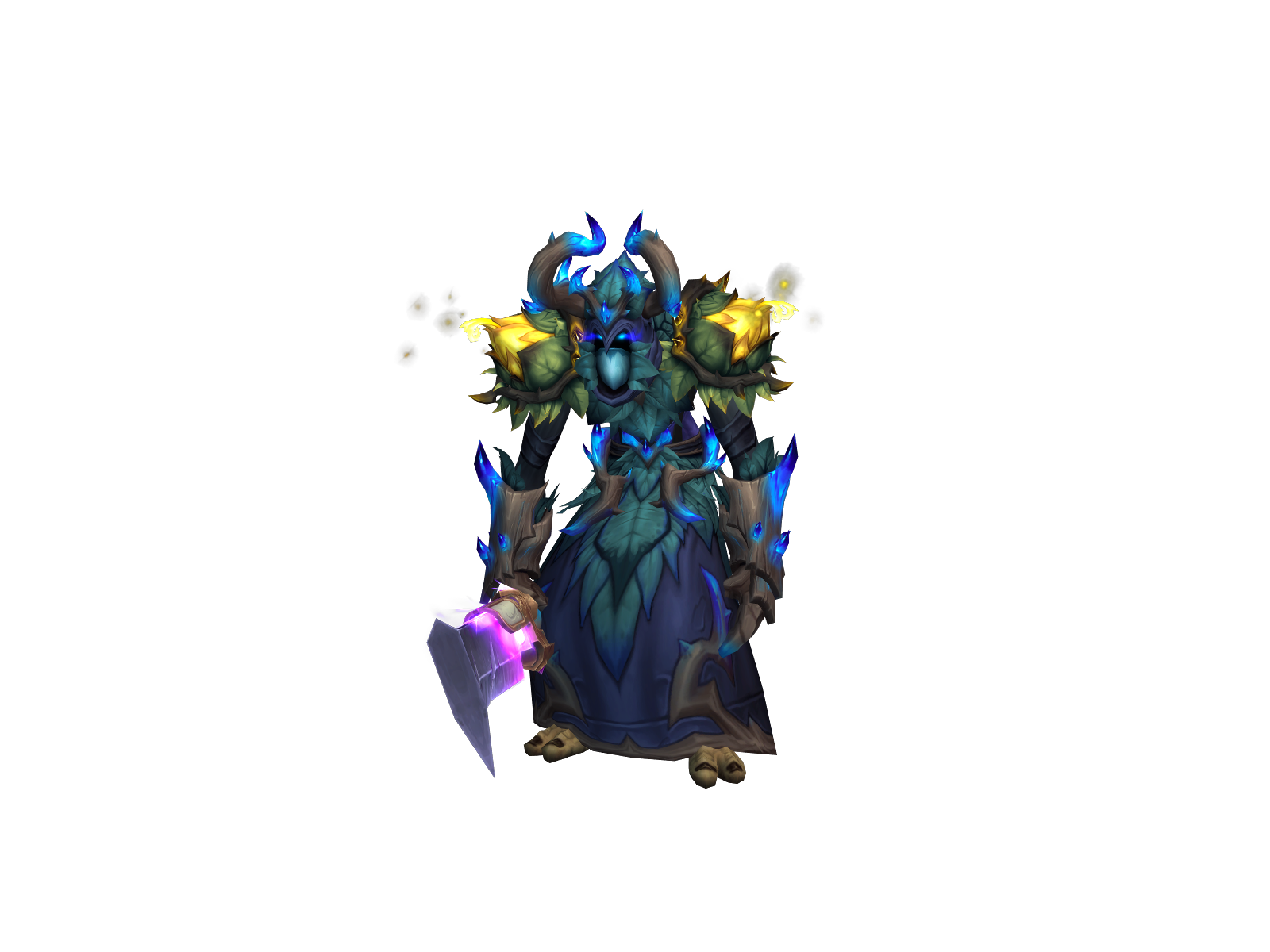 Uraby 3D character render