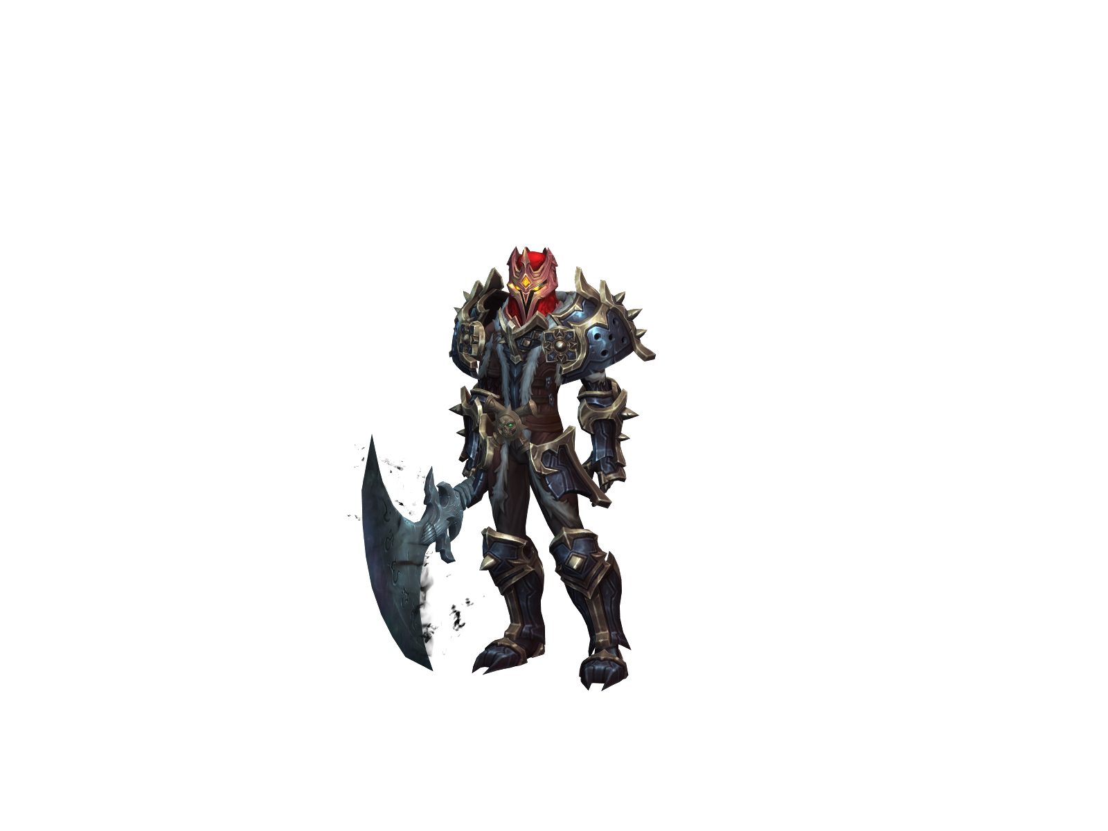 Bloodý 3D character render