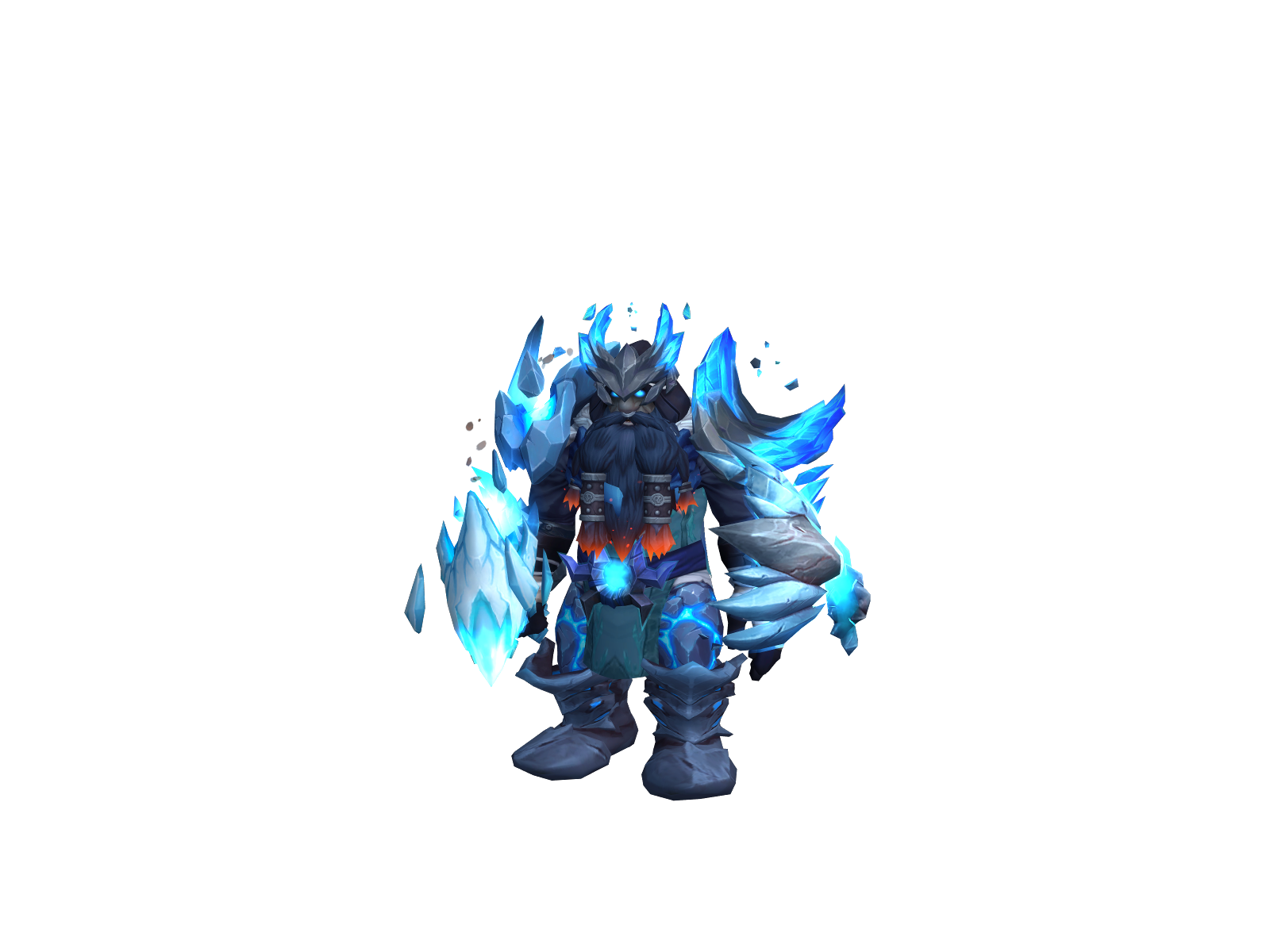 Skogrun 3D character render