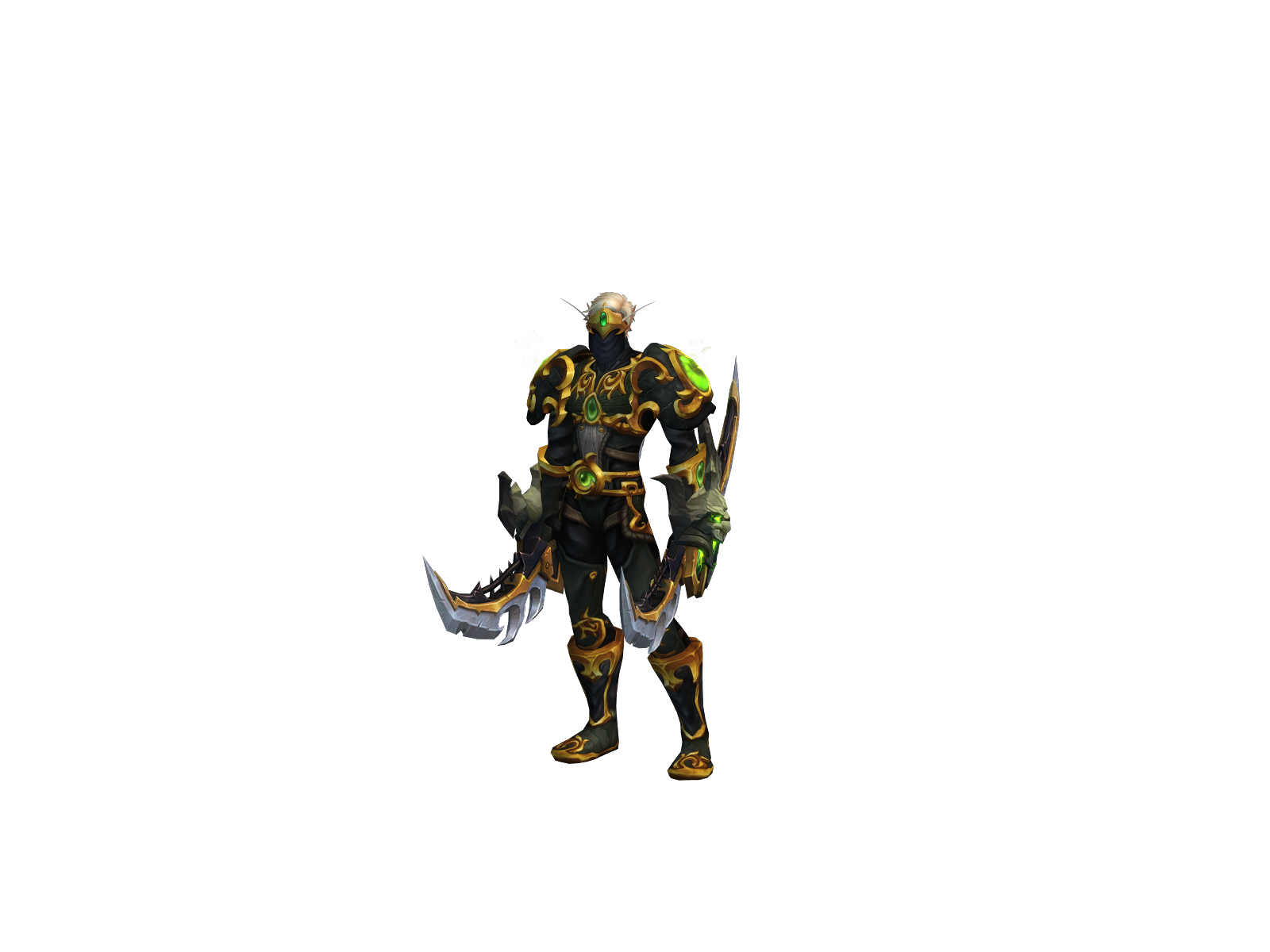 Shadowreaver 3D character render