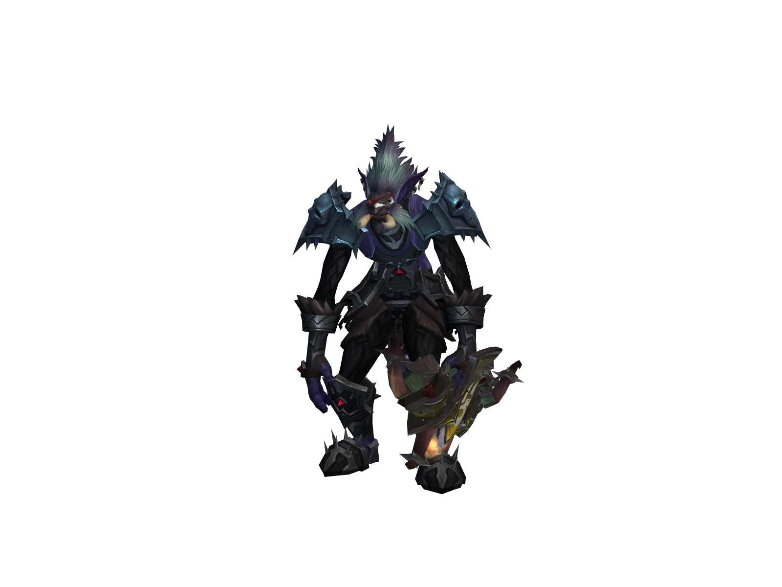 Blyatloa 3D character render
