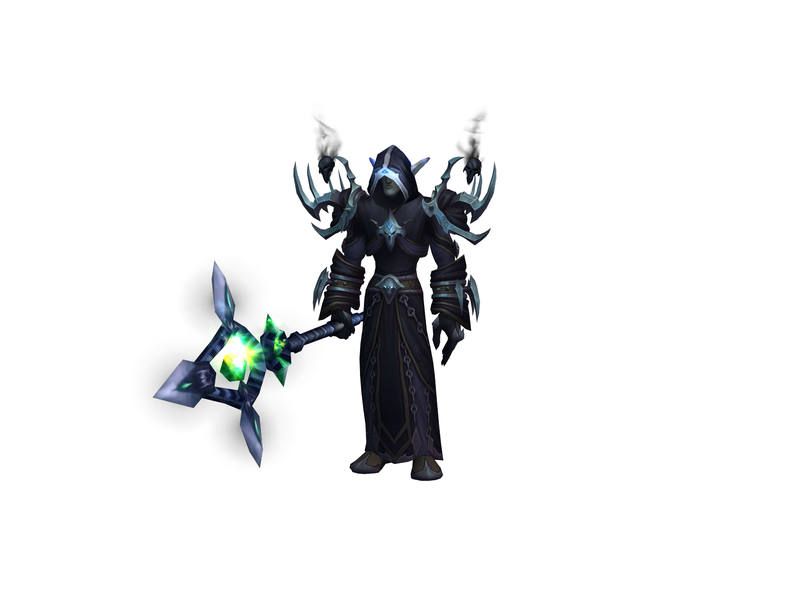 Voldemort 3D character render