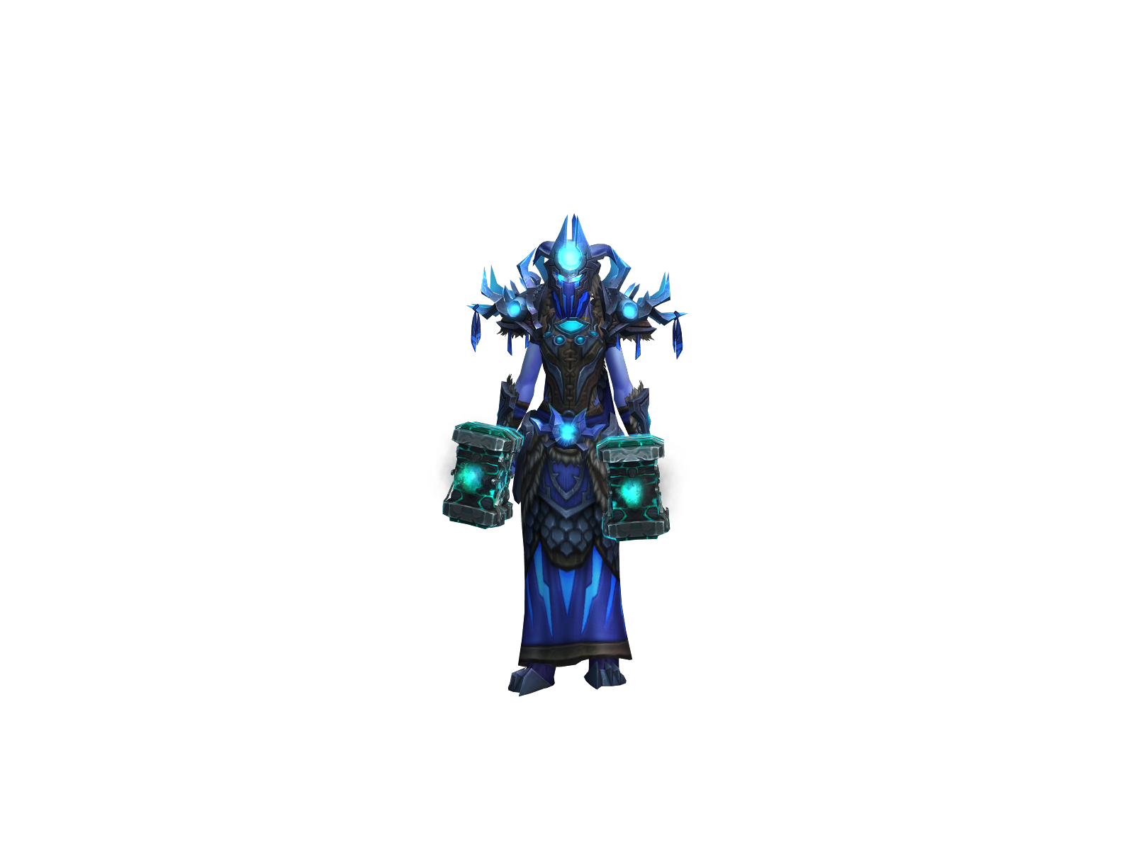 Elesmelly 3D character render