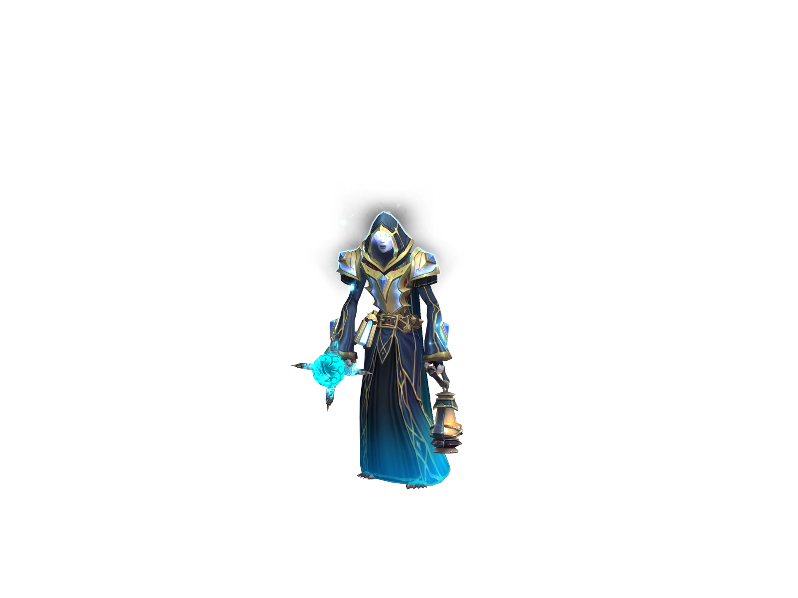 Rerollpriest 3D character render