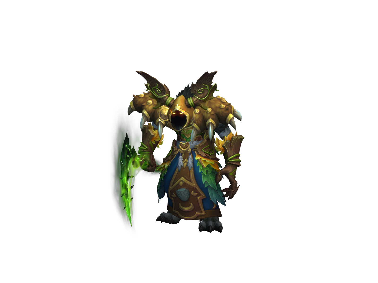 Shadowcloud 3D character render