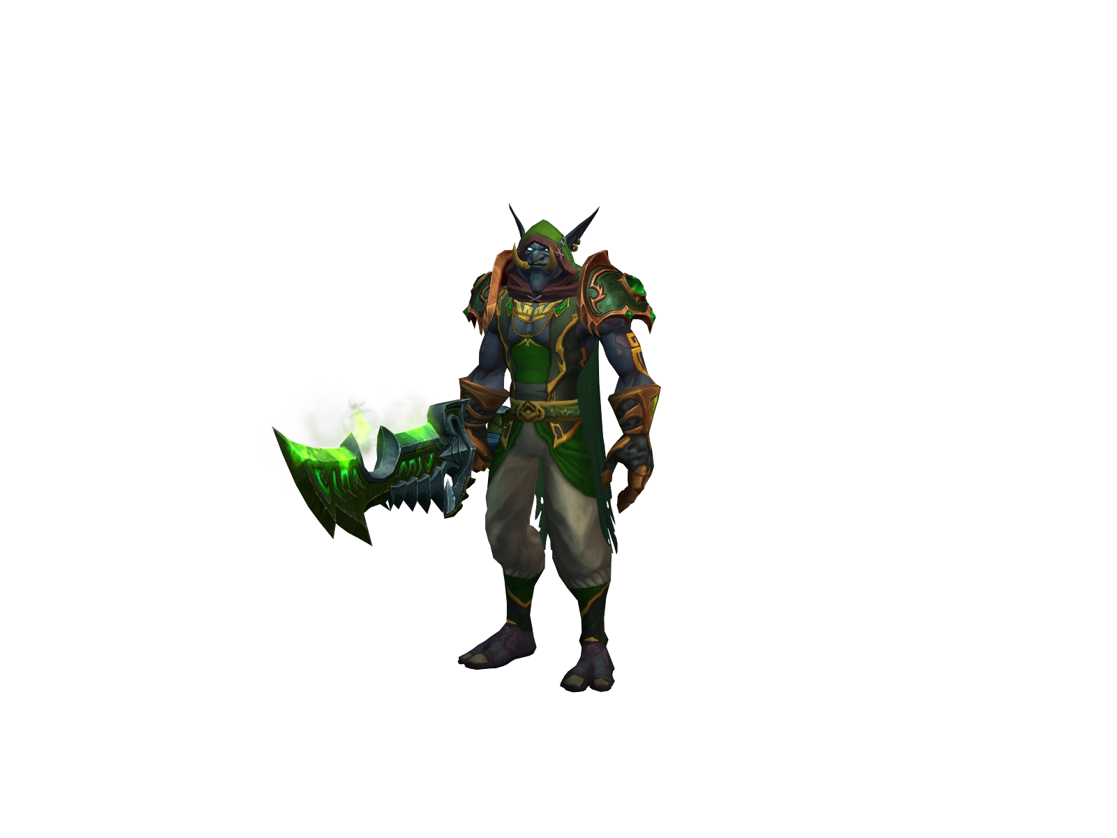 Trollakin 3D character render