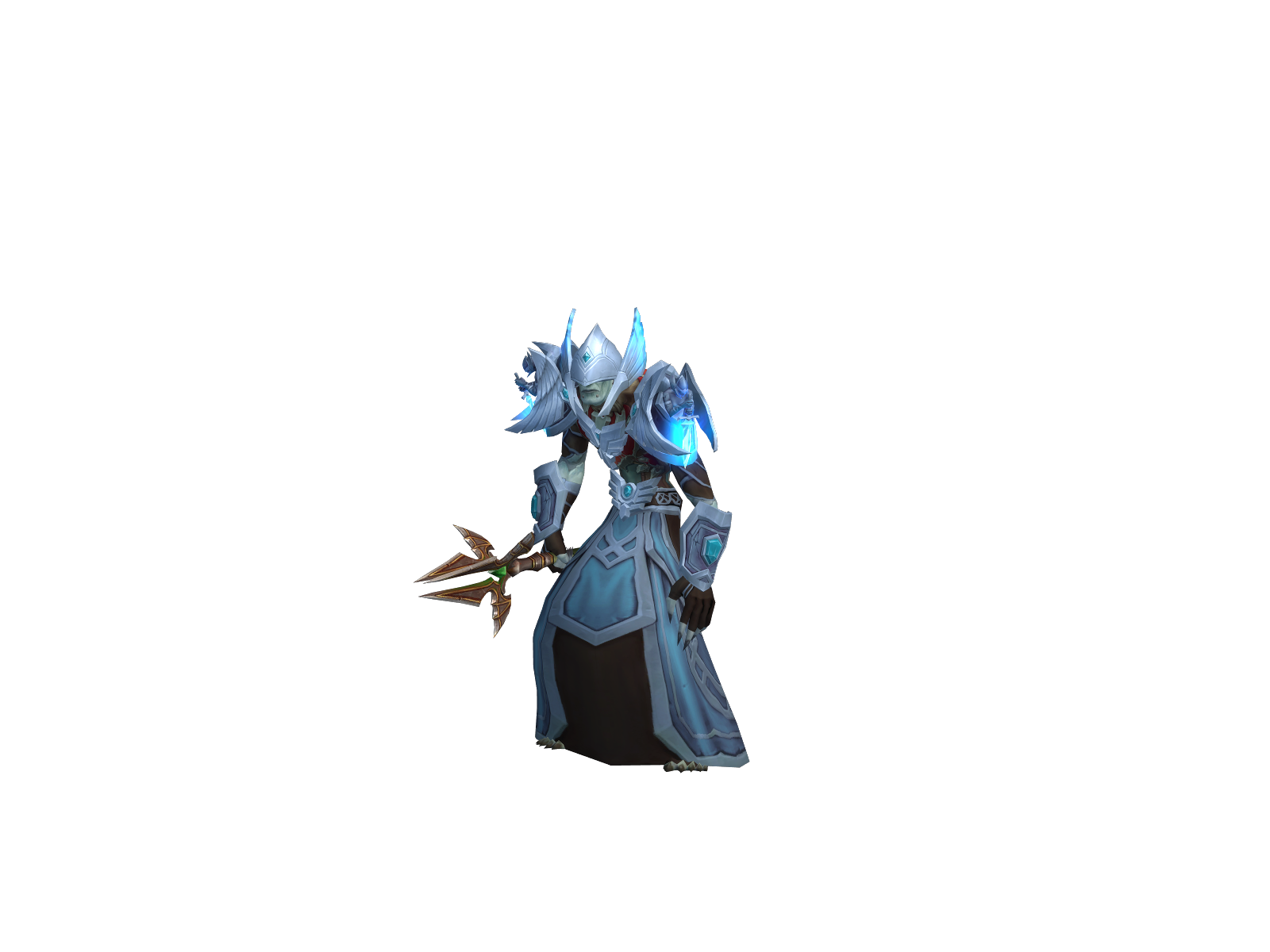 Knitter 3D character render