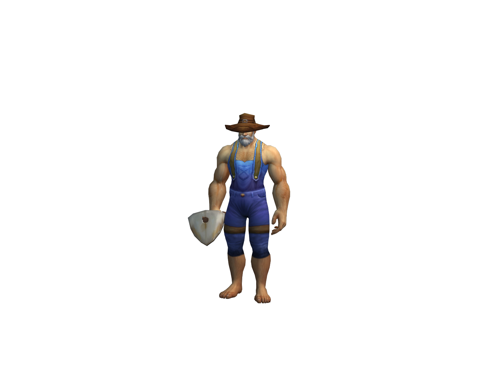 Sheepdoggy 3D character render