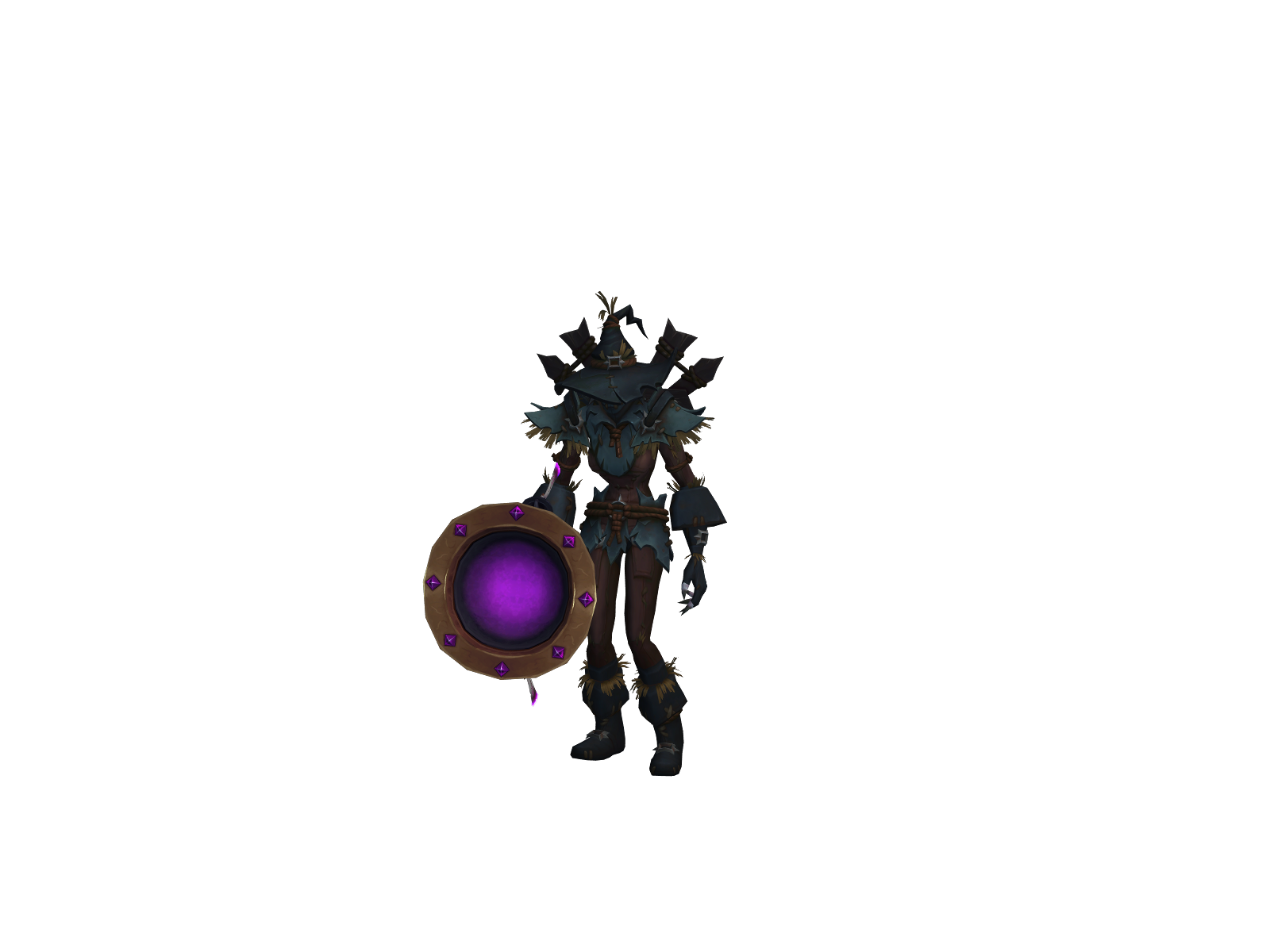 Morrid 3D character render