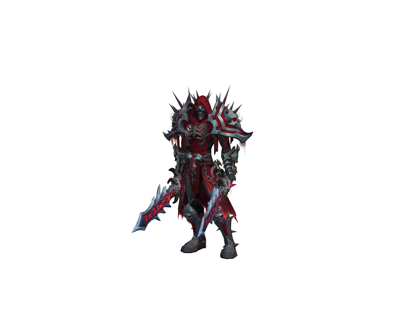 Coldhands 3D character render