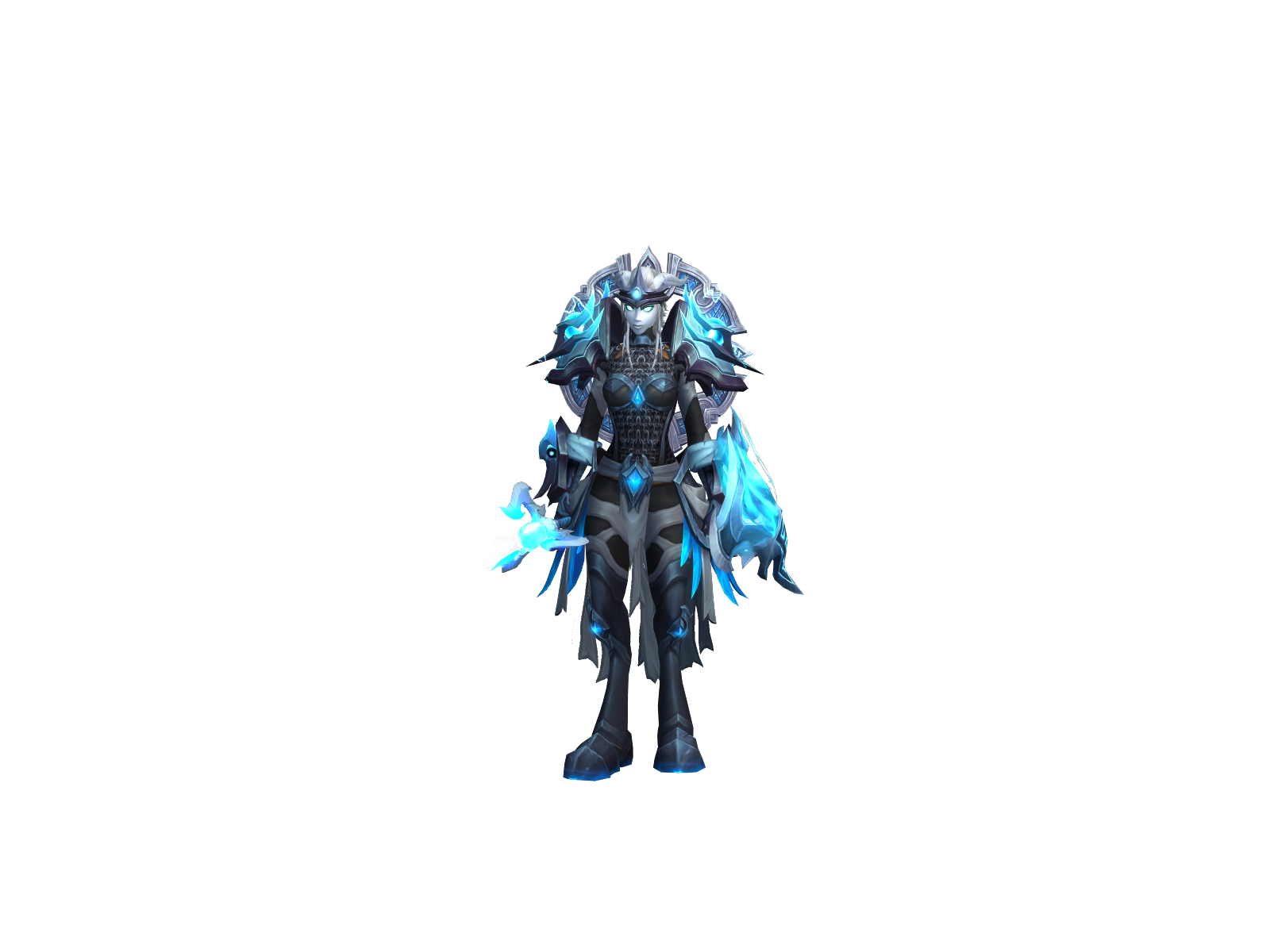 Eelysa 3D character render