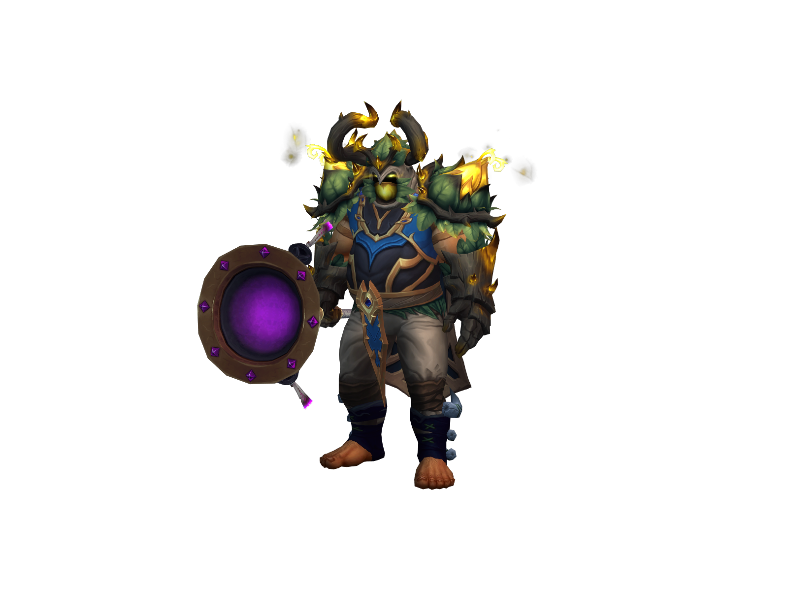 Mayetah 3D character render