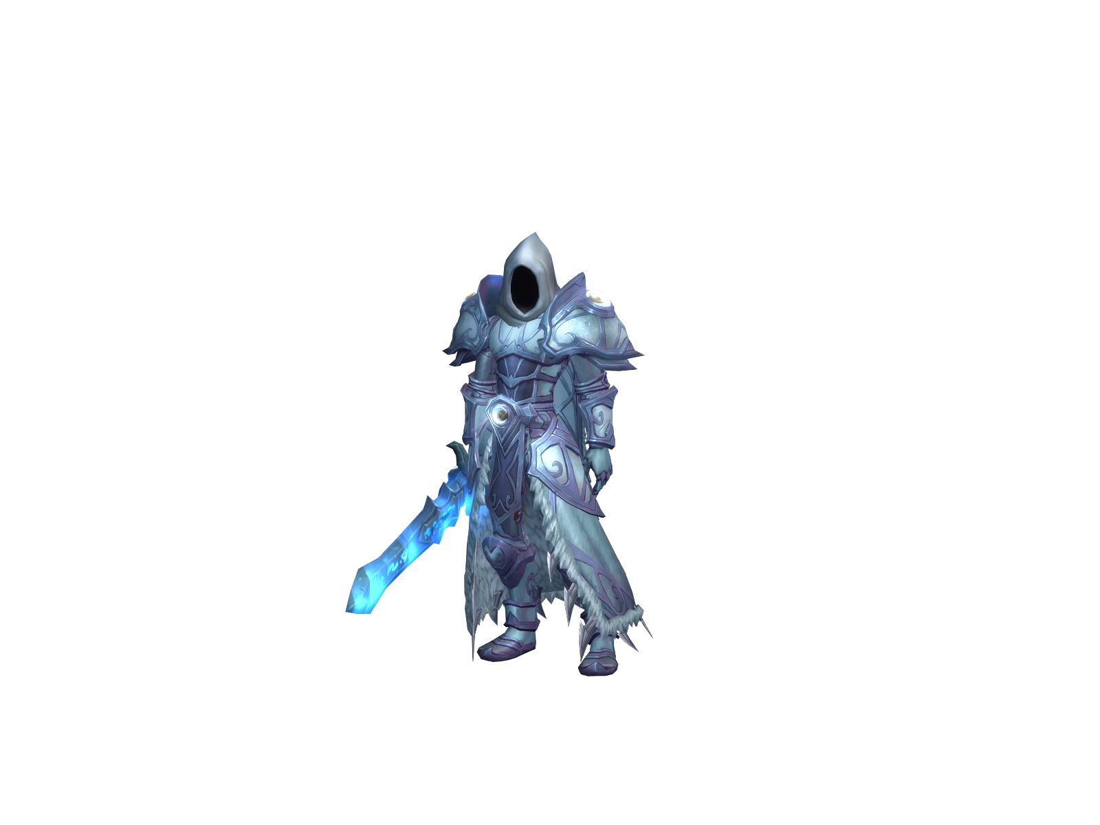 Dudeknight 3D character render