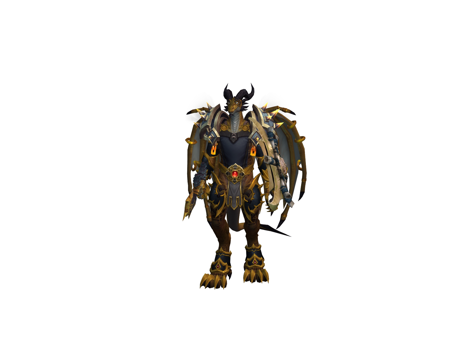 Brönz 3D character render