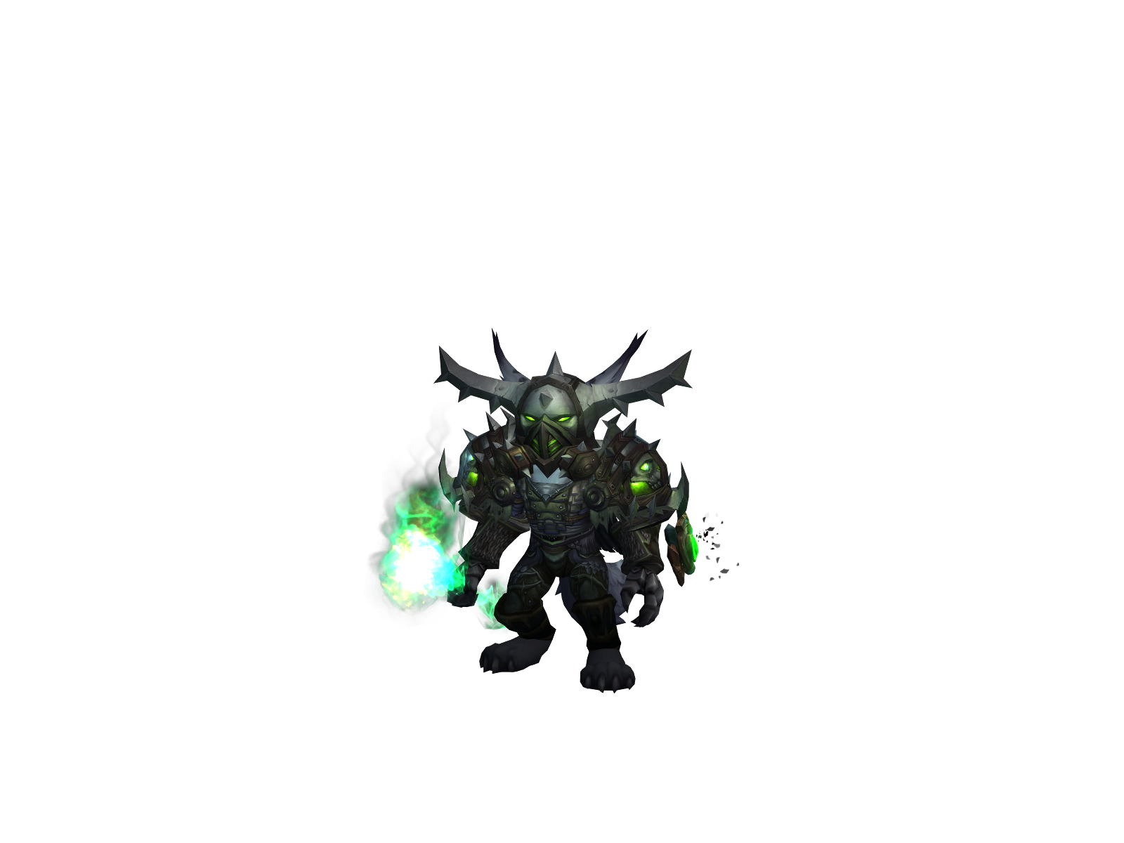 Dîablo 3D character render
