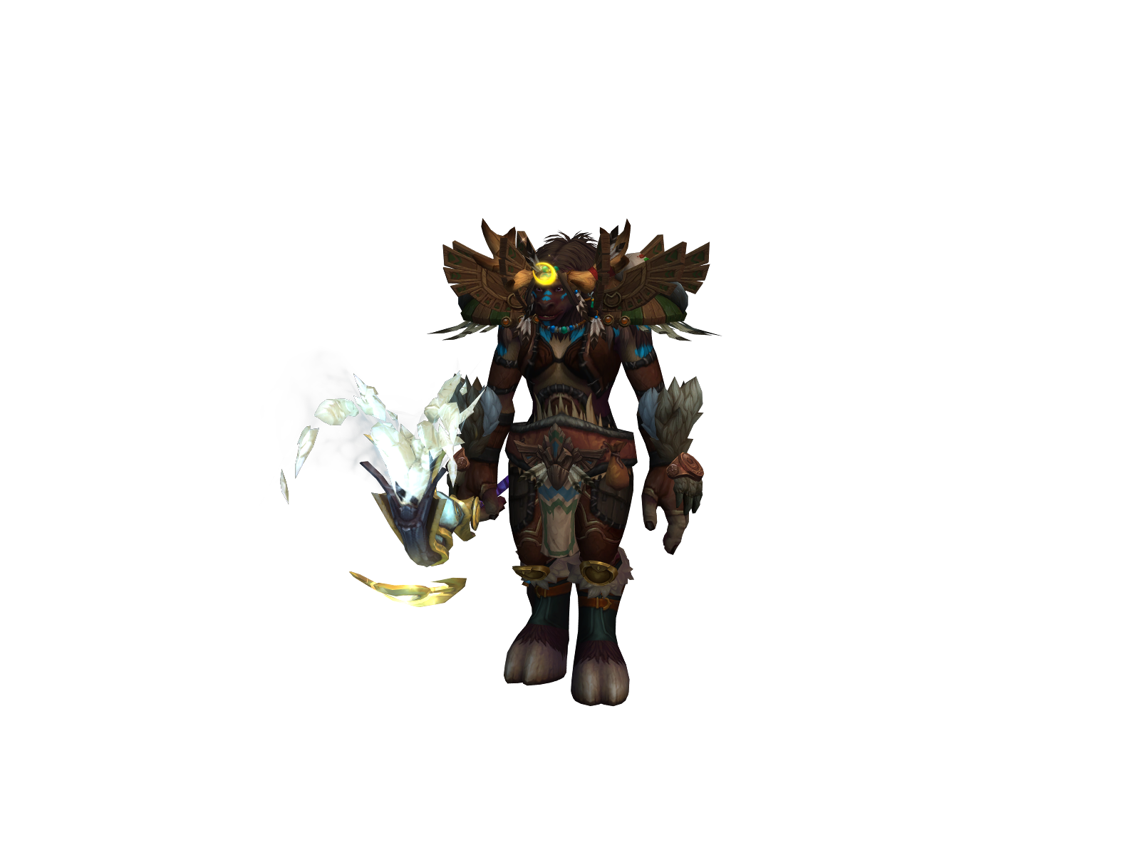 Eyrun 3D character render