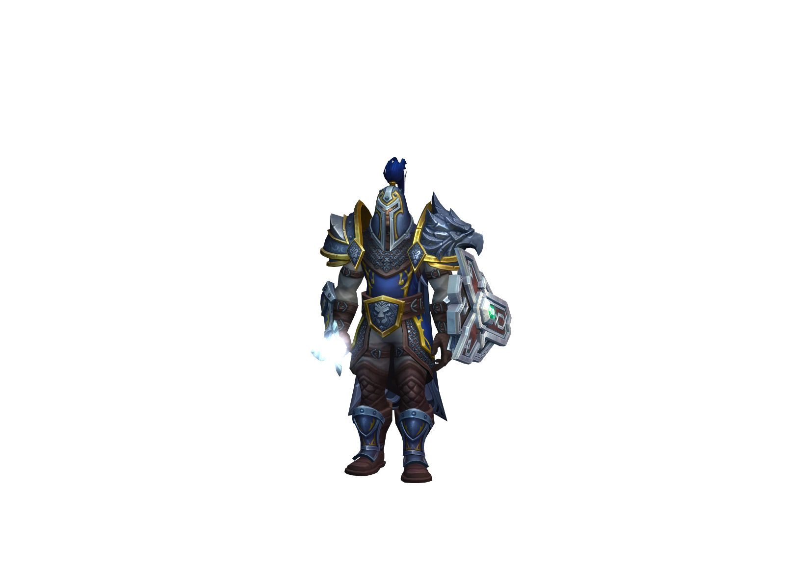 Iroque 3D character render