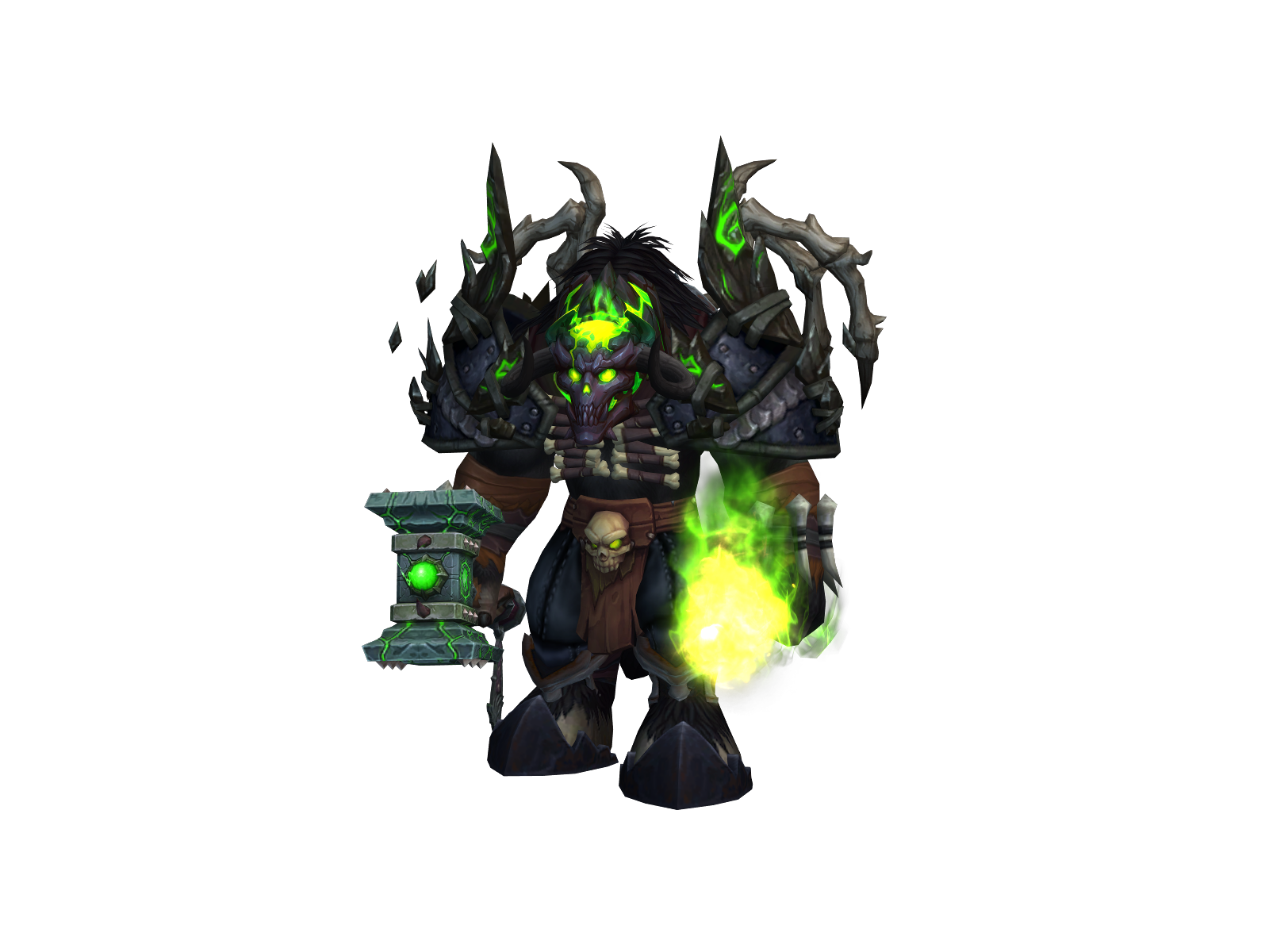 Battle 3D character render