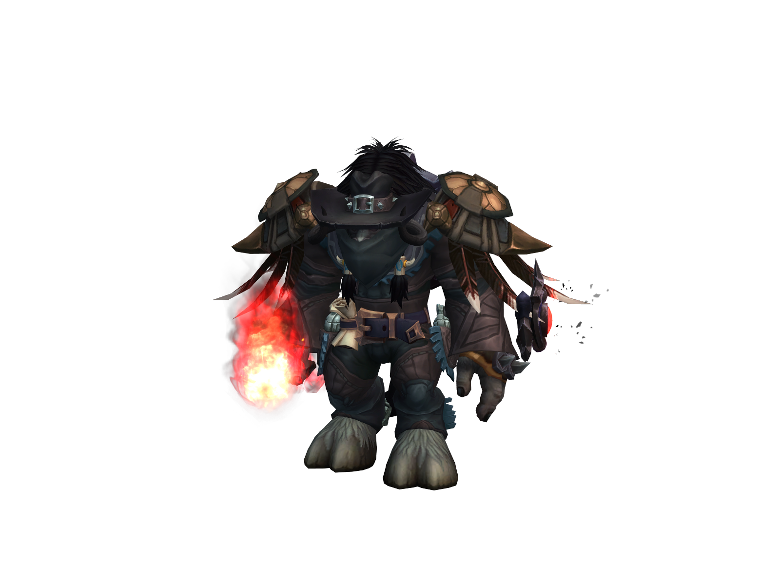 Bramah 3D character render