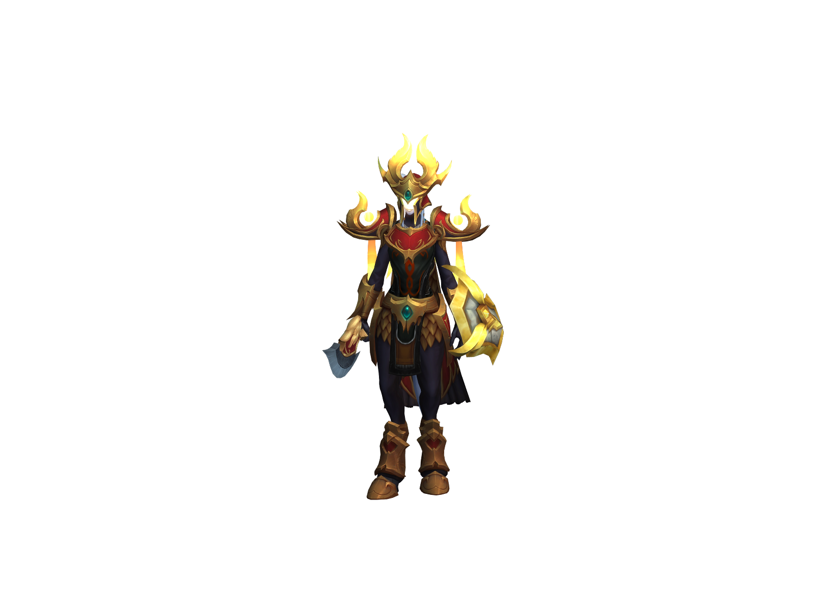 Skye 3D character render