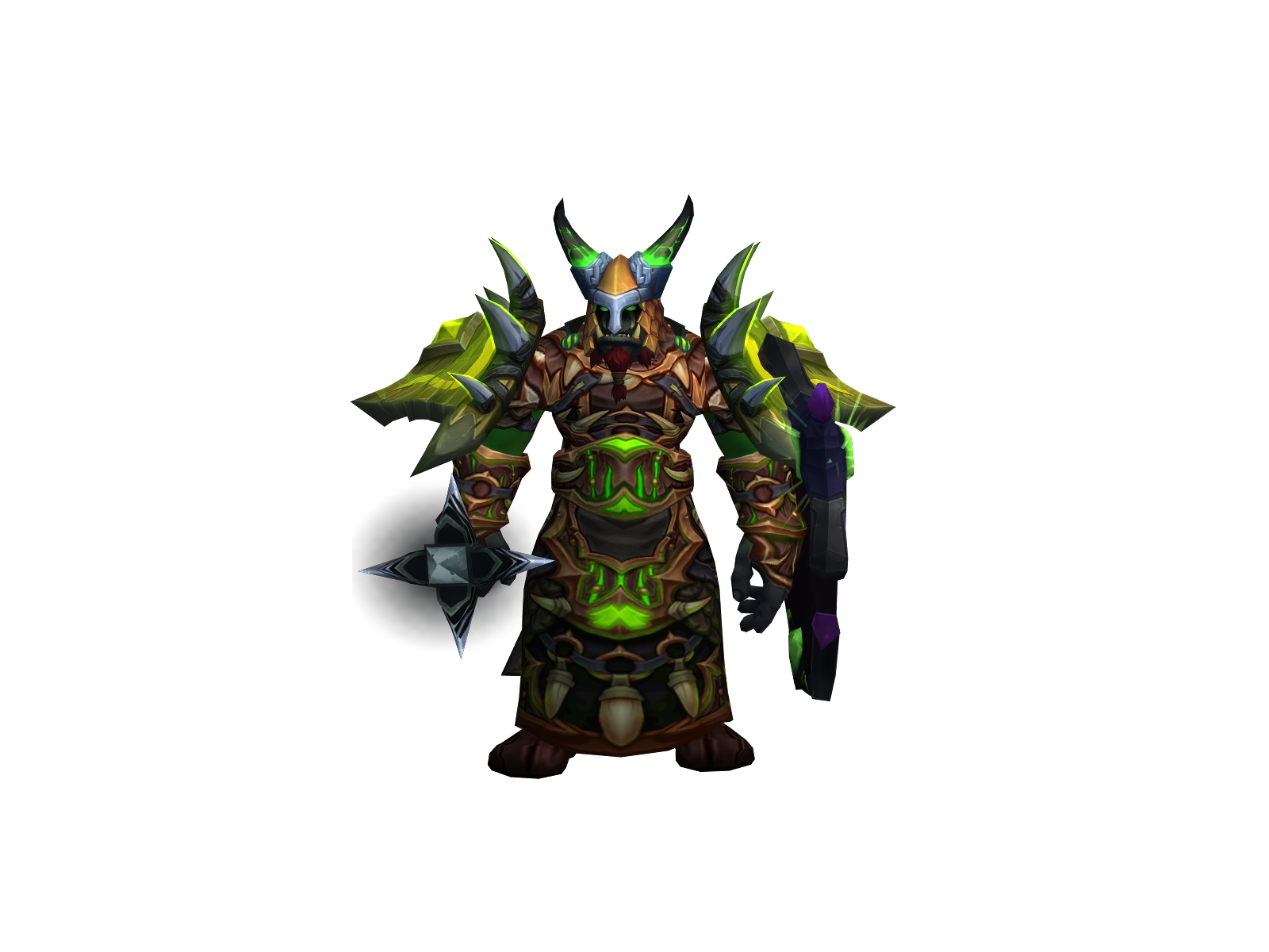 Hexxed 3D character render